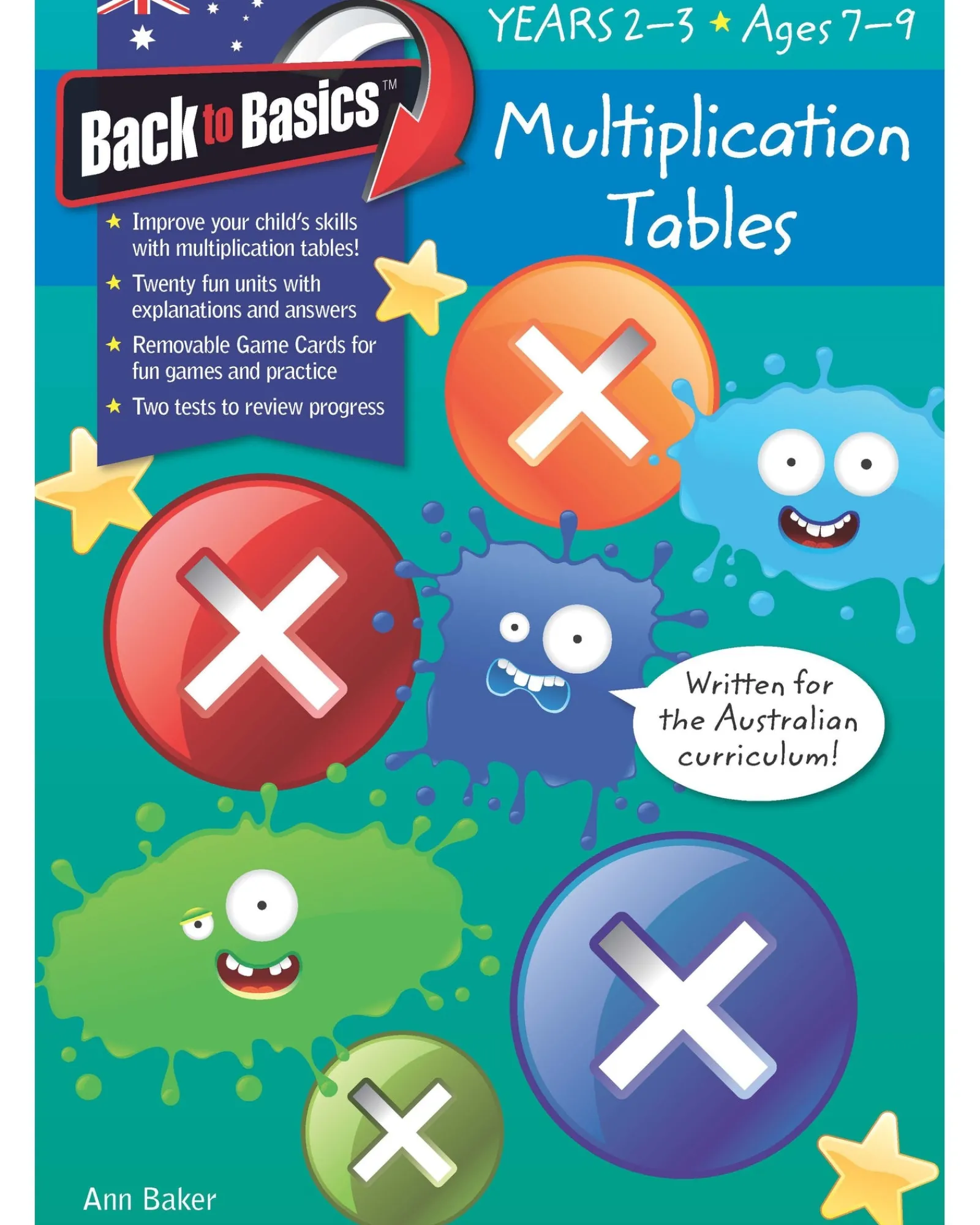 ABC Reading Eggs Blakes Back To Basics Multiplication Tables Book 1 Years 2-3 Cheap