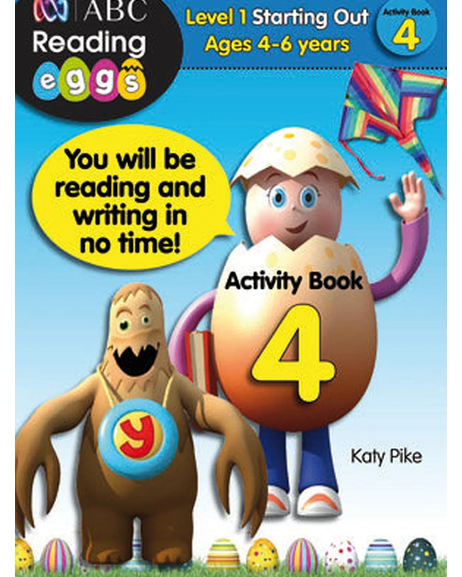 ABC Reading Eggs Level 1 Activity Book 4 Cheap