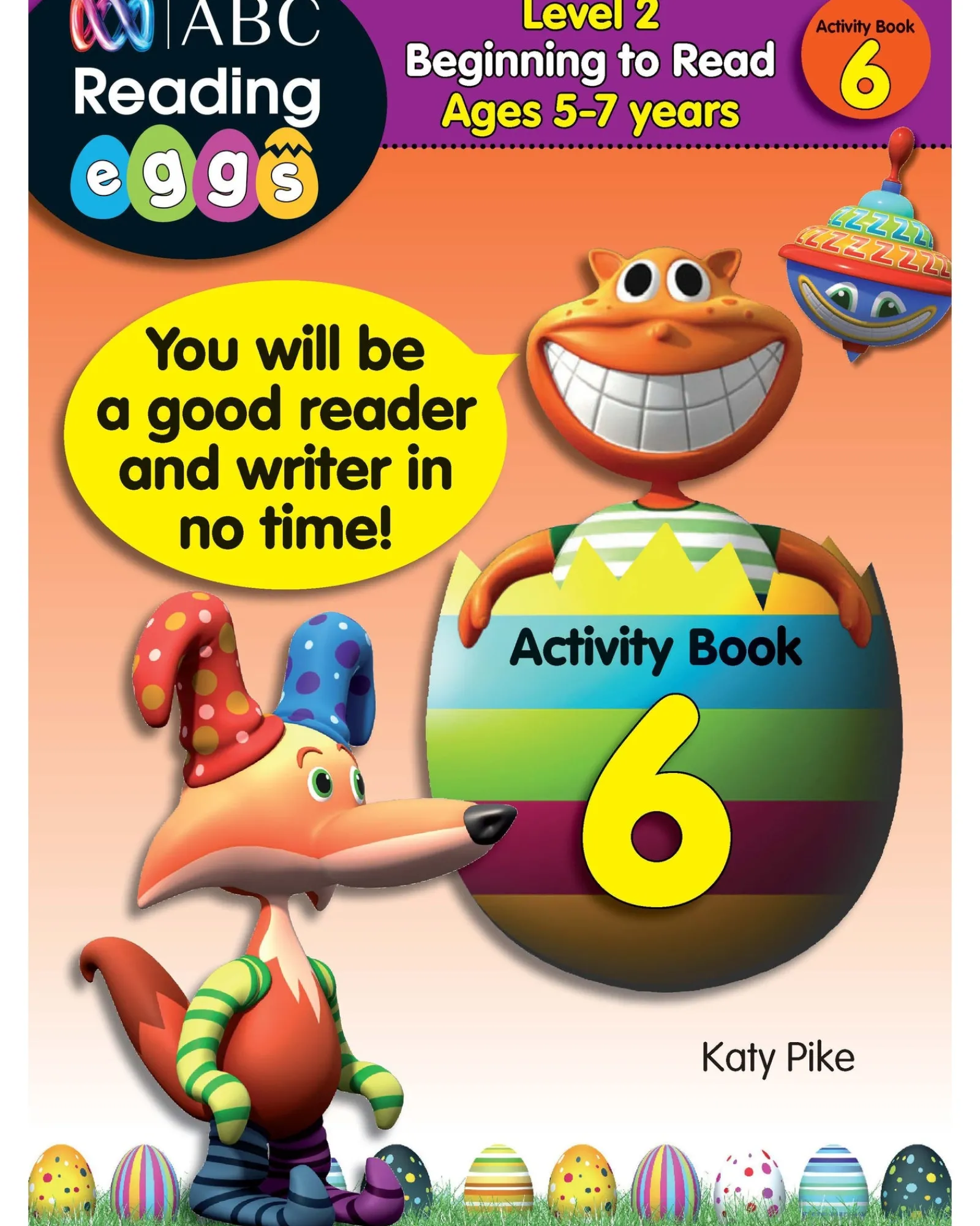 ABC Reading Eggs Level 2 Beginning To Read Activity Book 6 Ages 57 Fashion