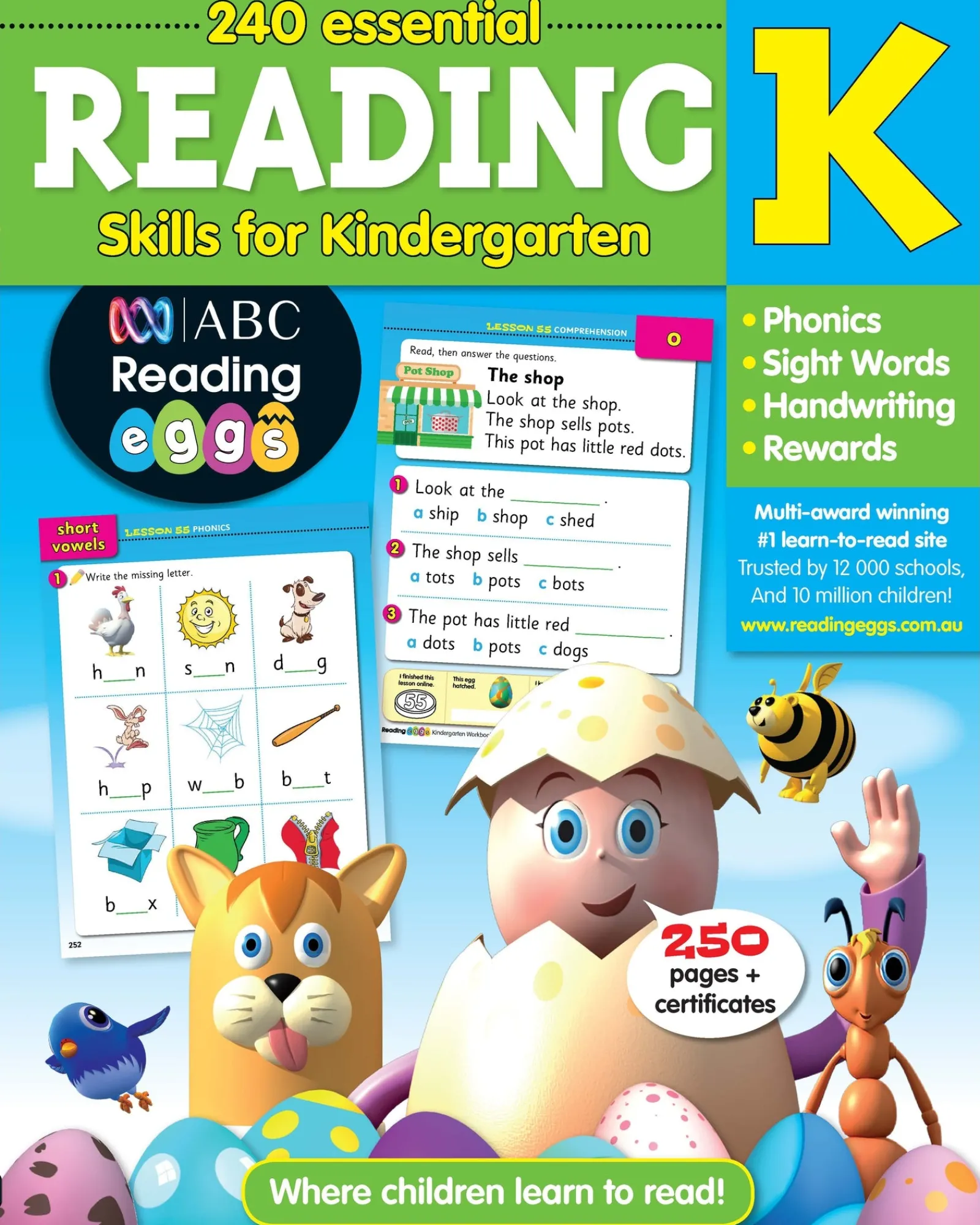 ABC Reading Eggs Reading Skills For Kindergarten Clearance