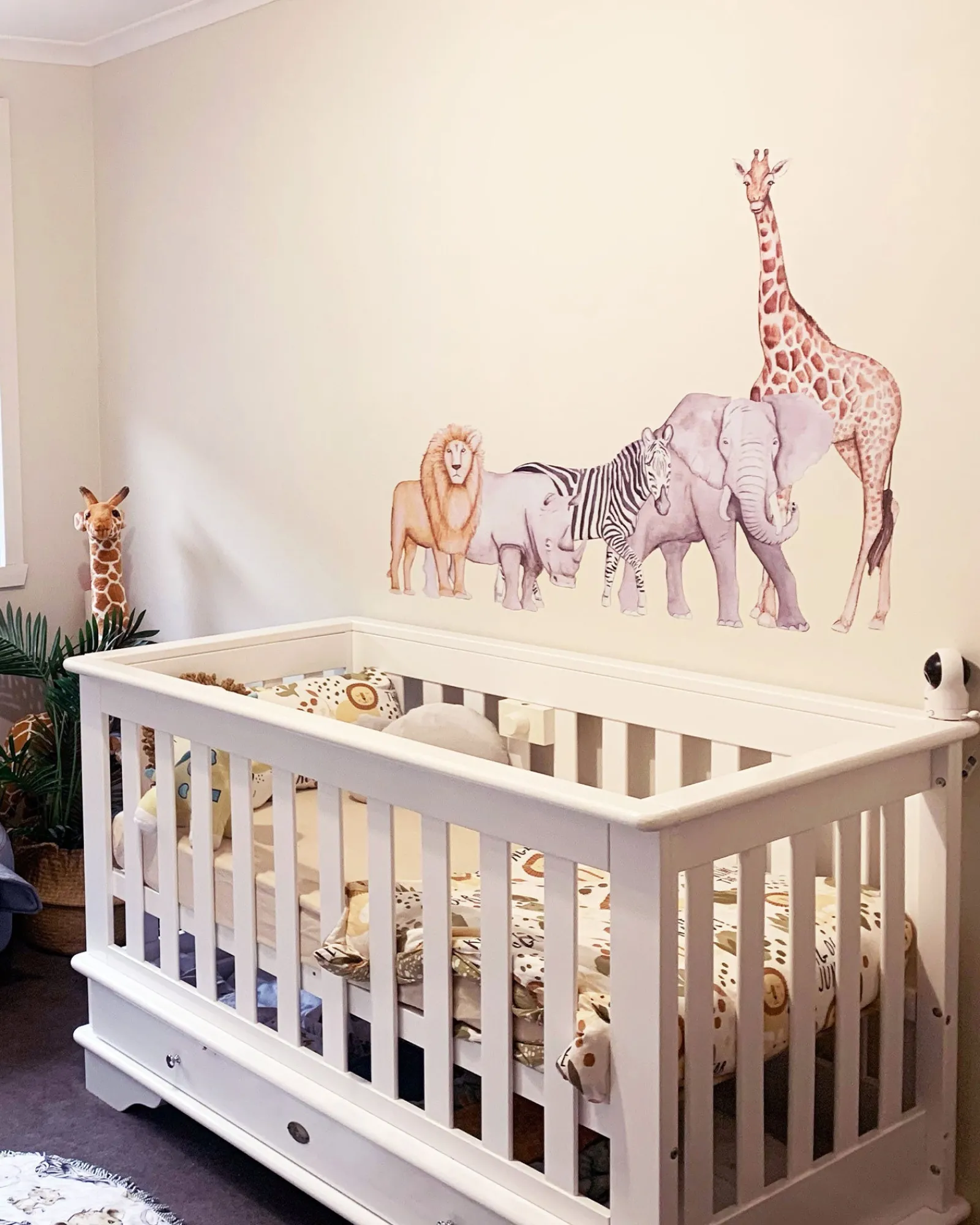 Polka Prints African Animals Wall Decals Outlet