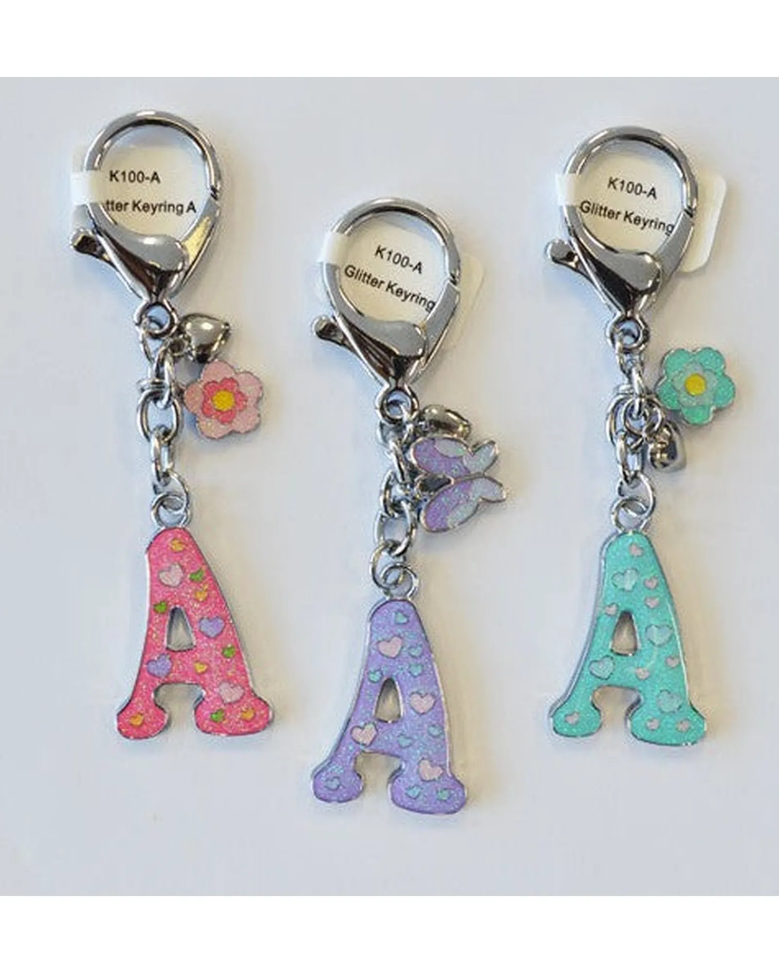 Gift Junction Alphabetical Keyring A Clearance