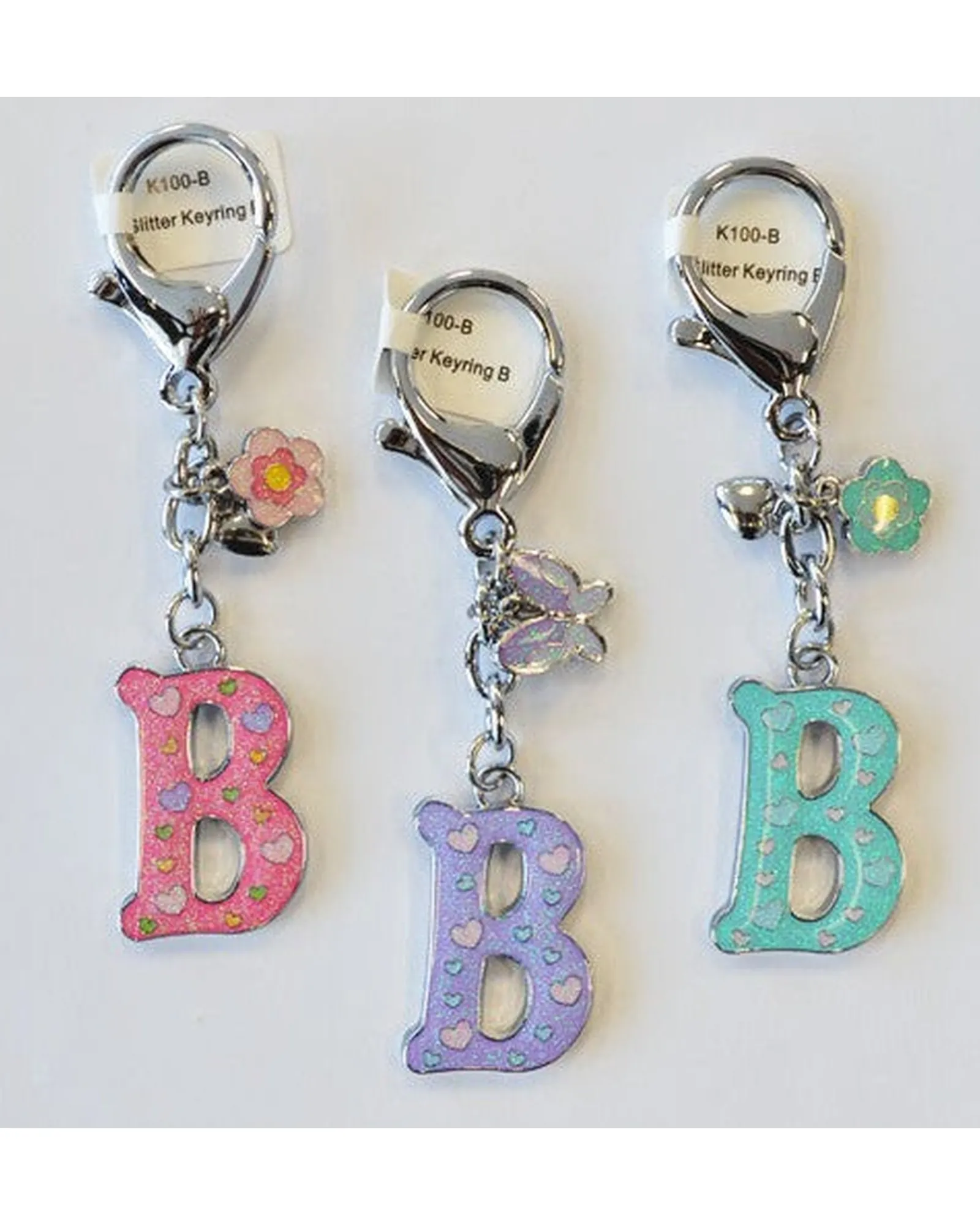 Gift Junction Alphabetical Keyring B Flash Sale