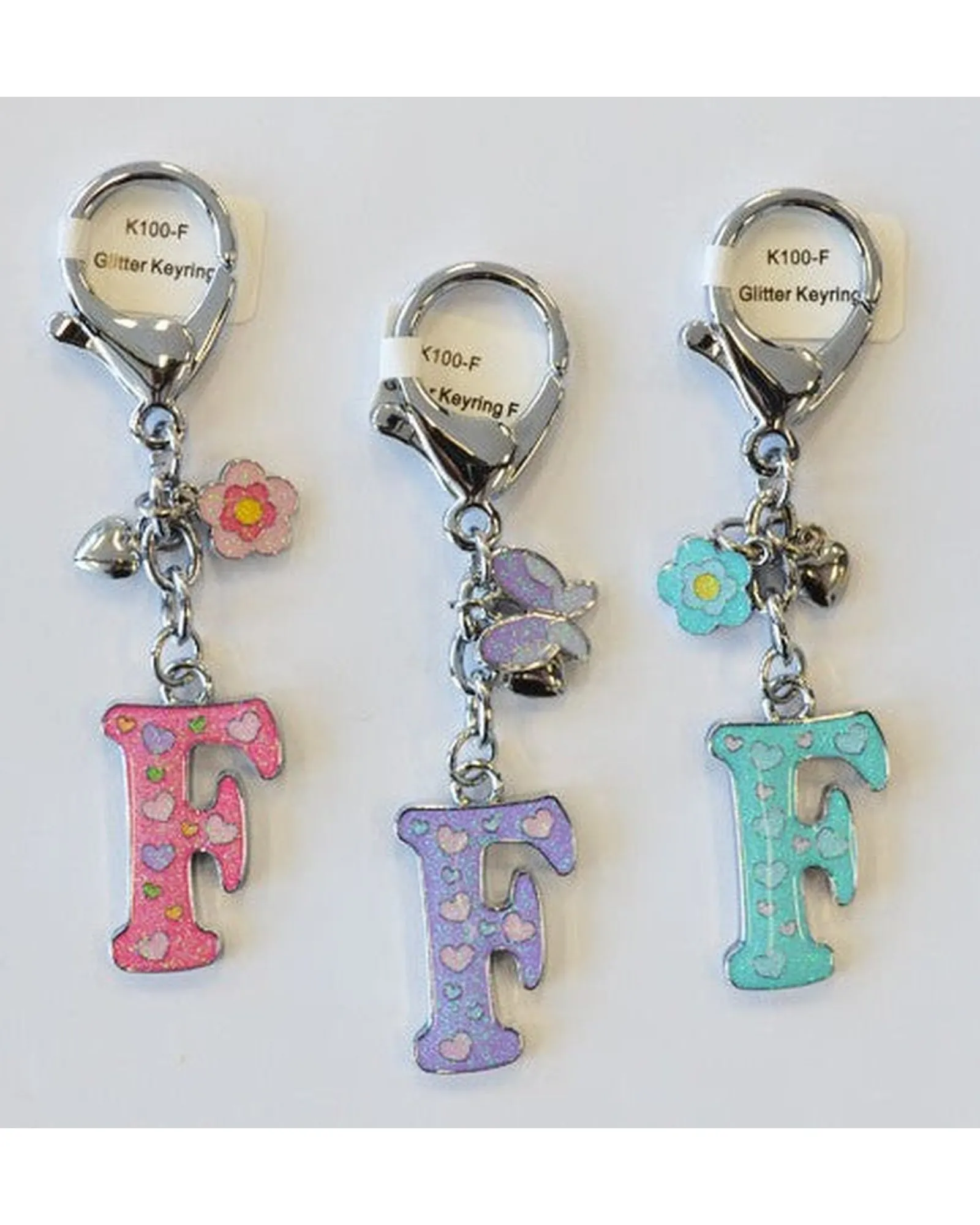 Gift Junction Alphabetical Keyring F Hot