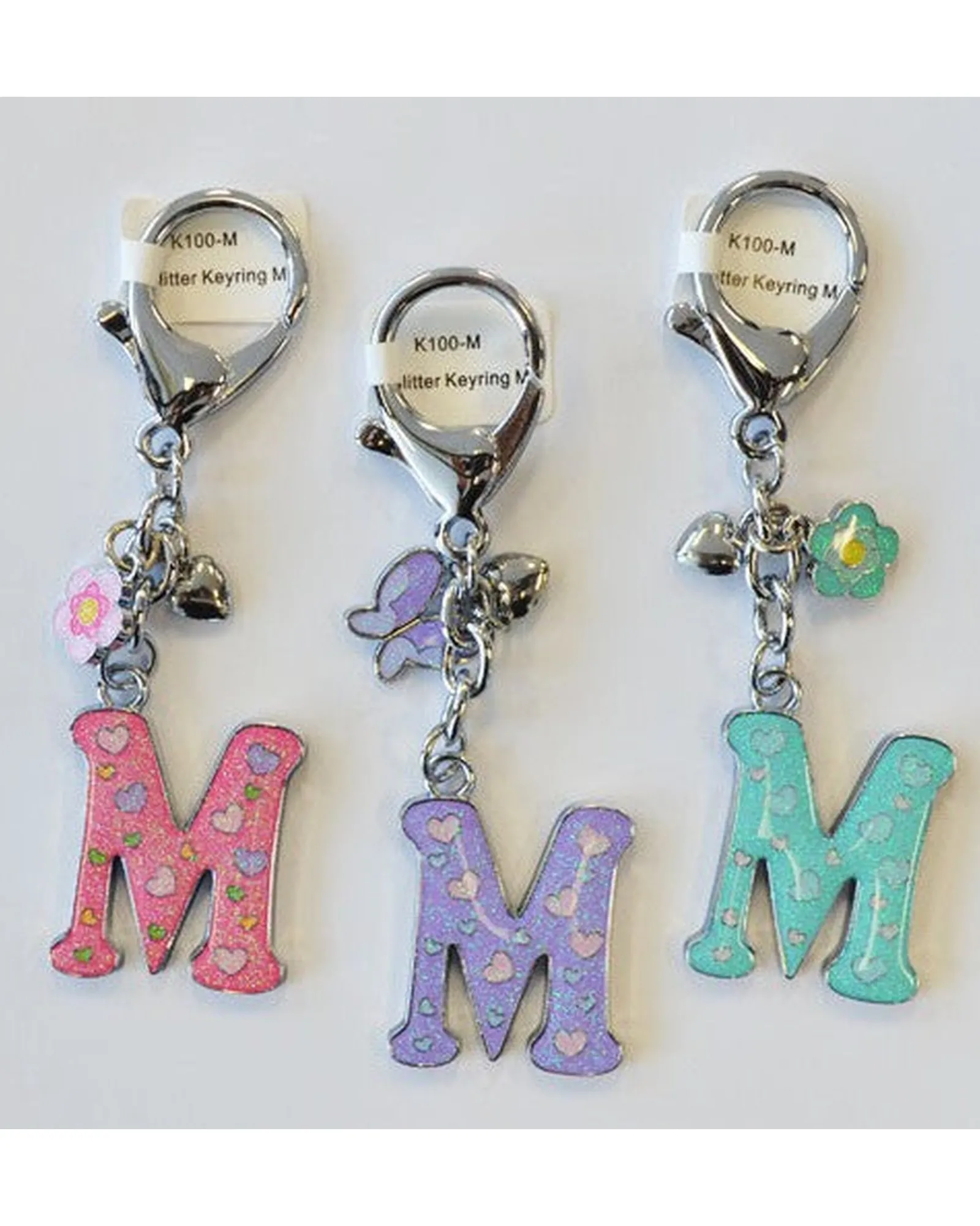 Gift Junction Alphabetical Keyring M New