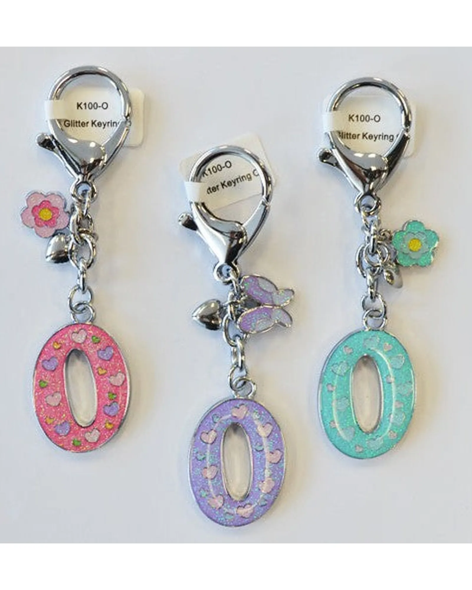 Gift Junction Alphabetical Keyring O Fashion