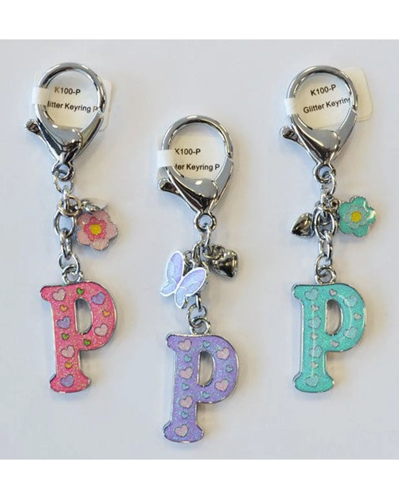 Gift Junction Alphabetical Keyring P Hot