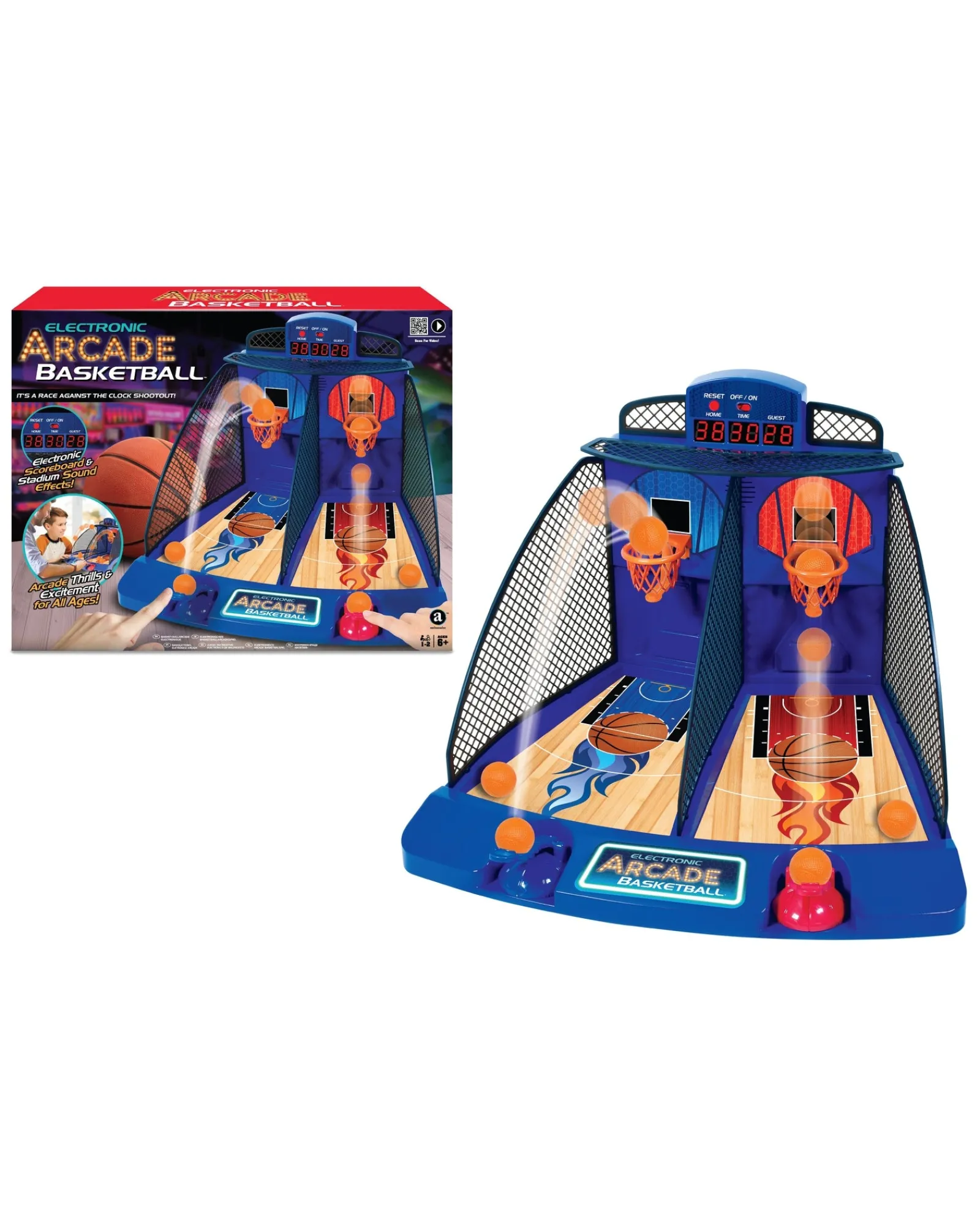 Ambassador Electronic Arcade Basketball Neon Series Outlet