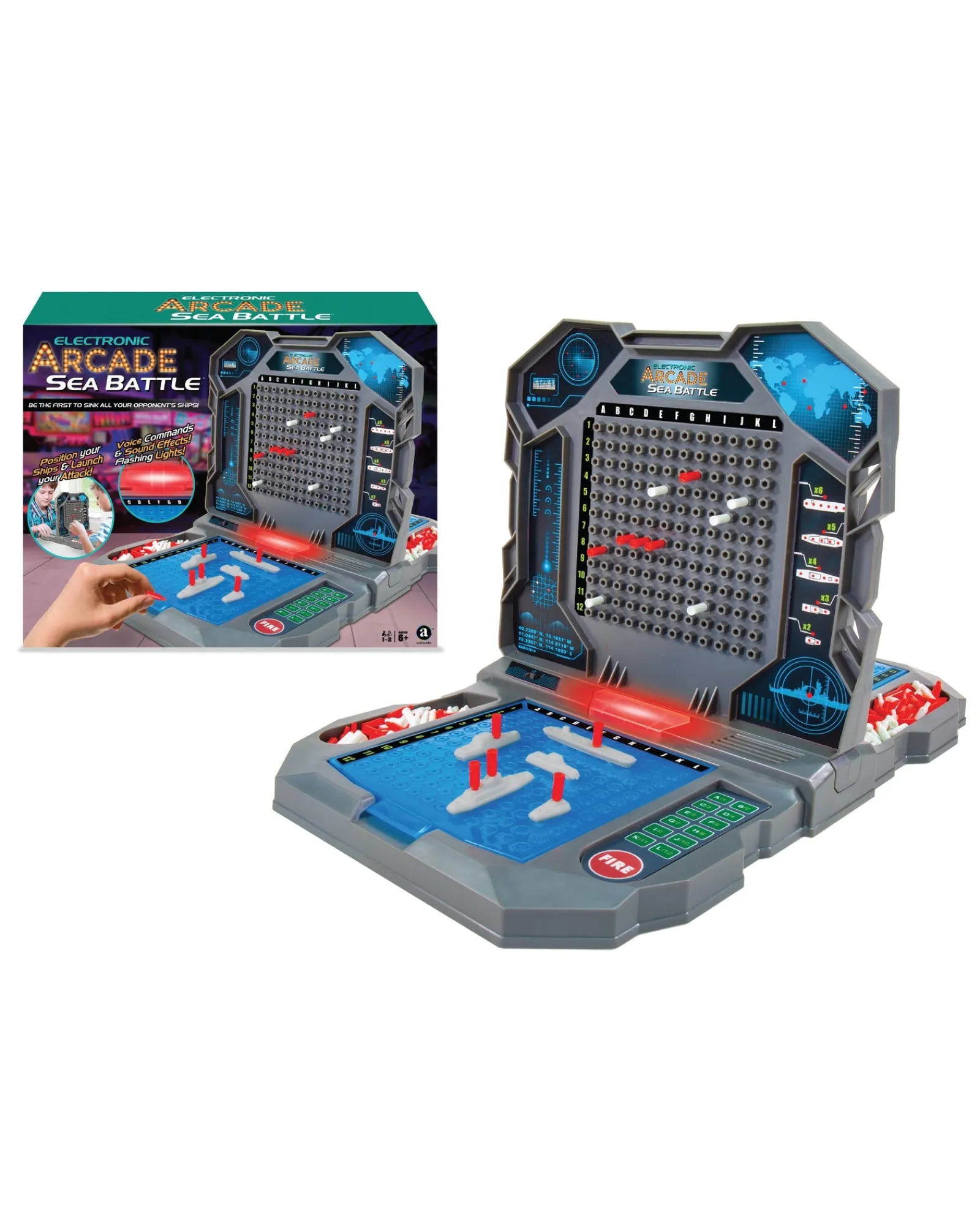 Ambassador Electronic Arcade Sea Battle Shop