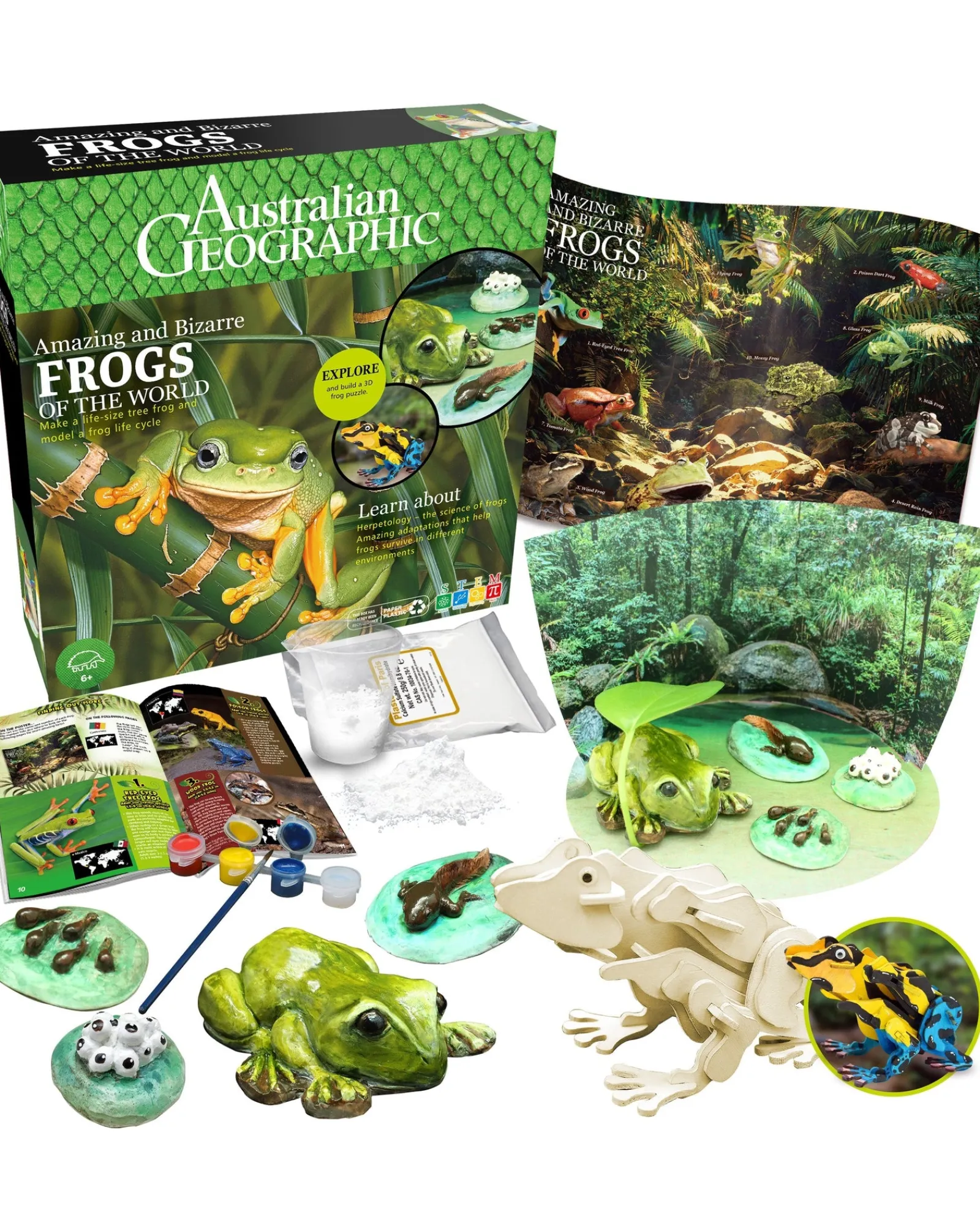 Australian Geographic Amazing And Bizarre Frogs Of The World New