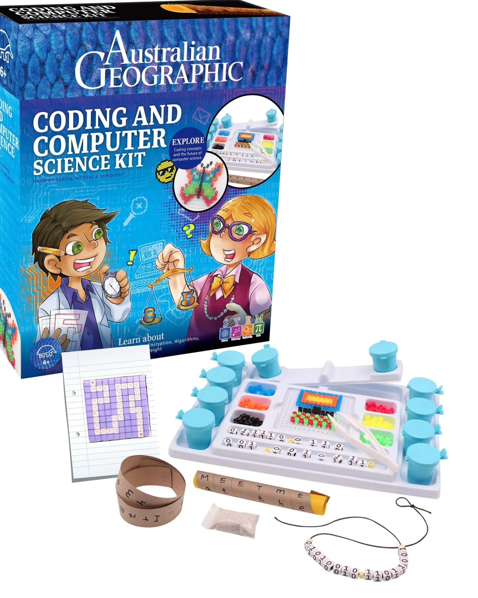 Australian Geographic Coding And Computer Science Kit New