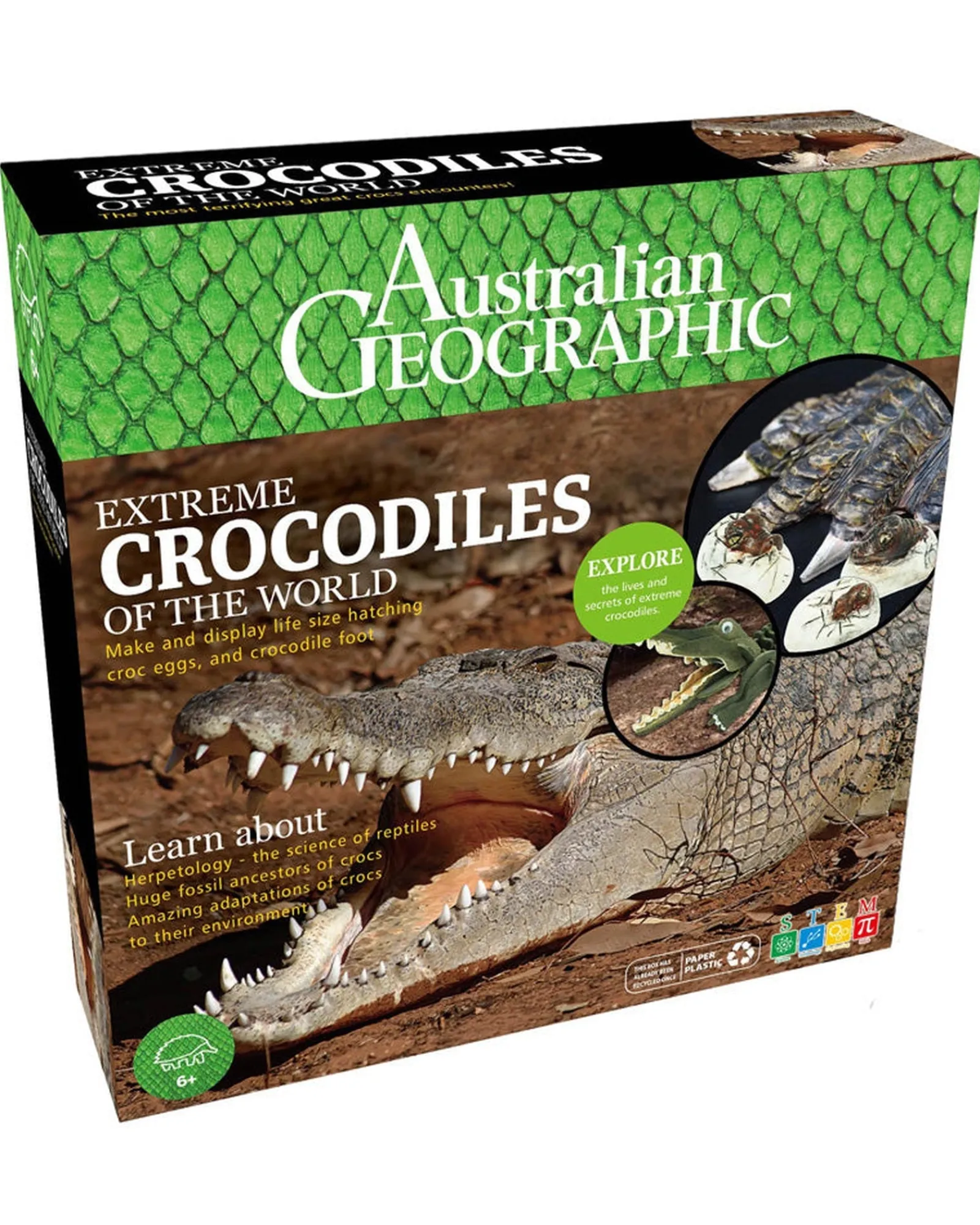Australian Geographic Crocodiles Of The World Clearance