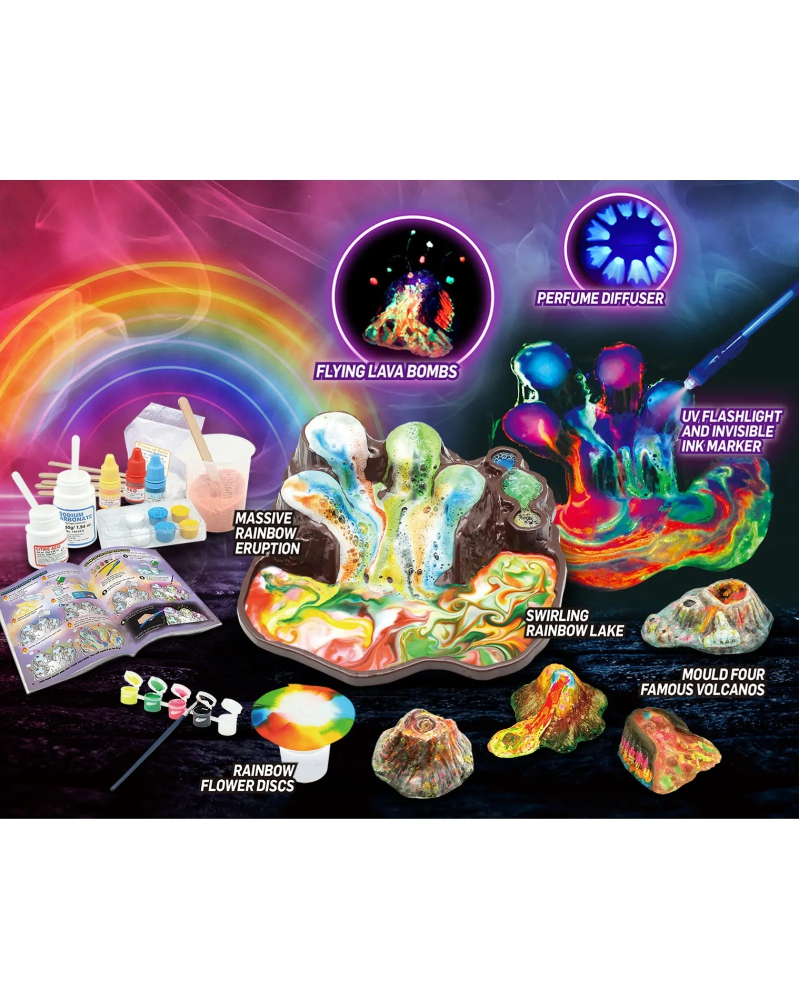 Australian Geographic Rainbow Volcano Lava Lab Hot