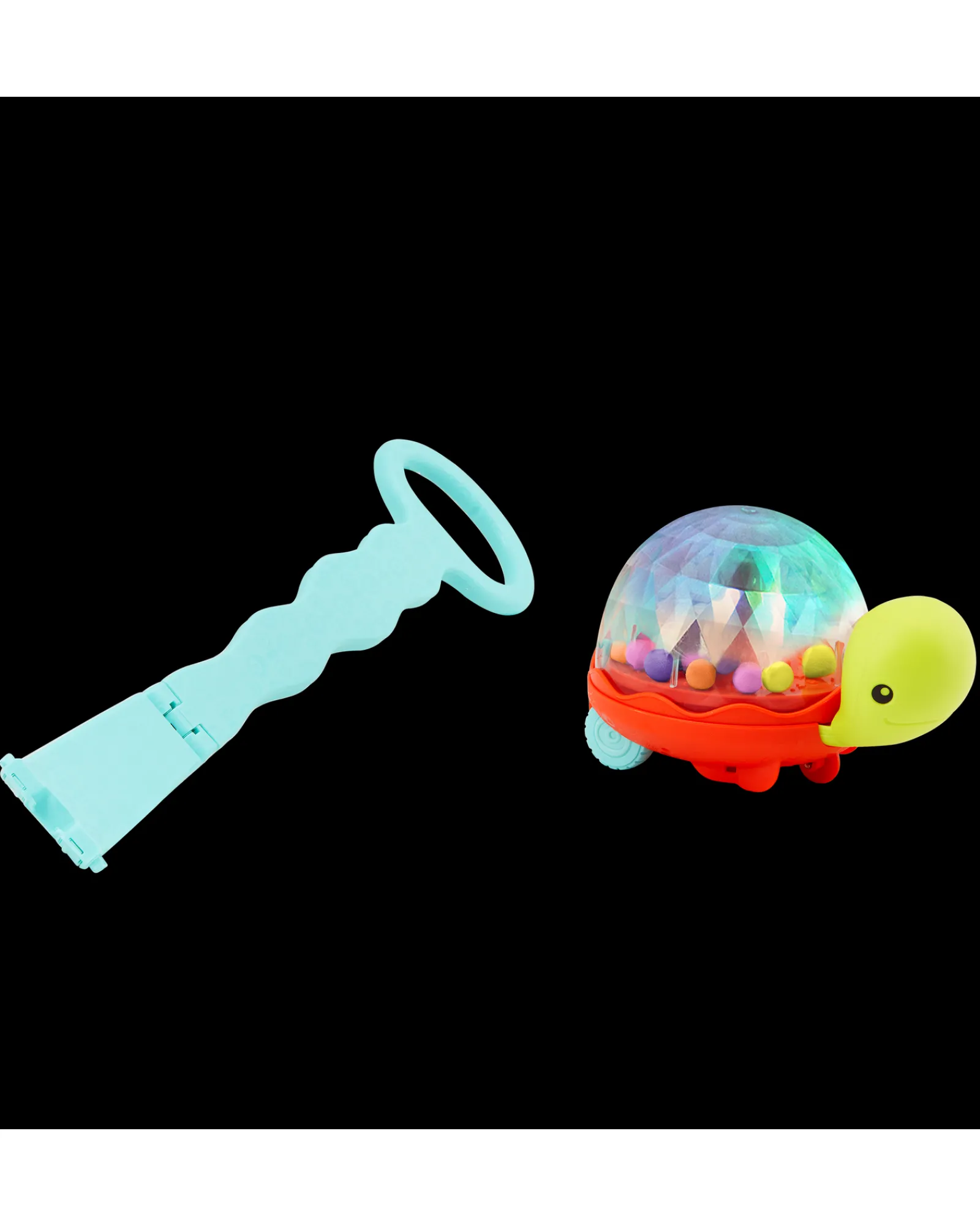 B. Light Up Turtle Walker And Popper Shop