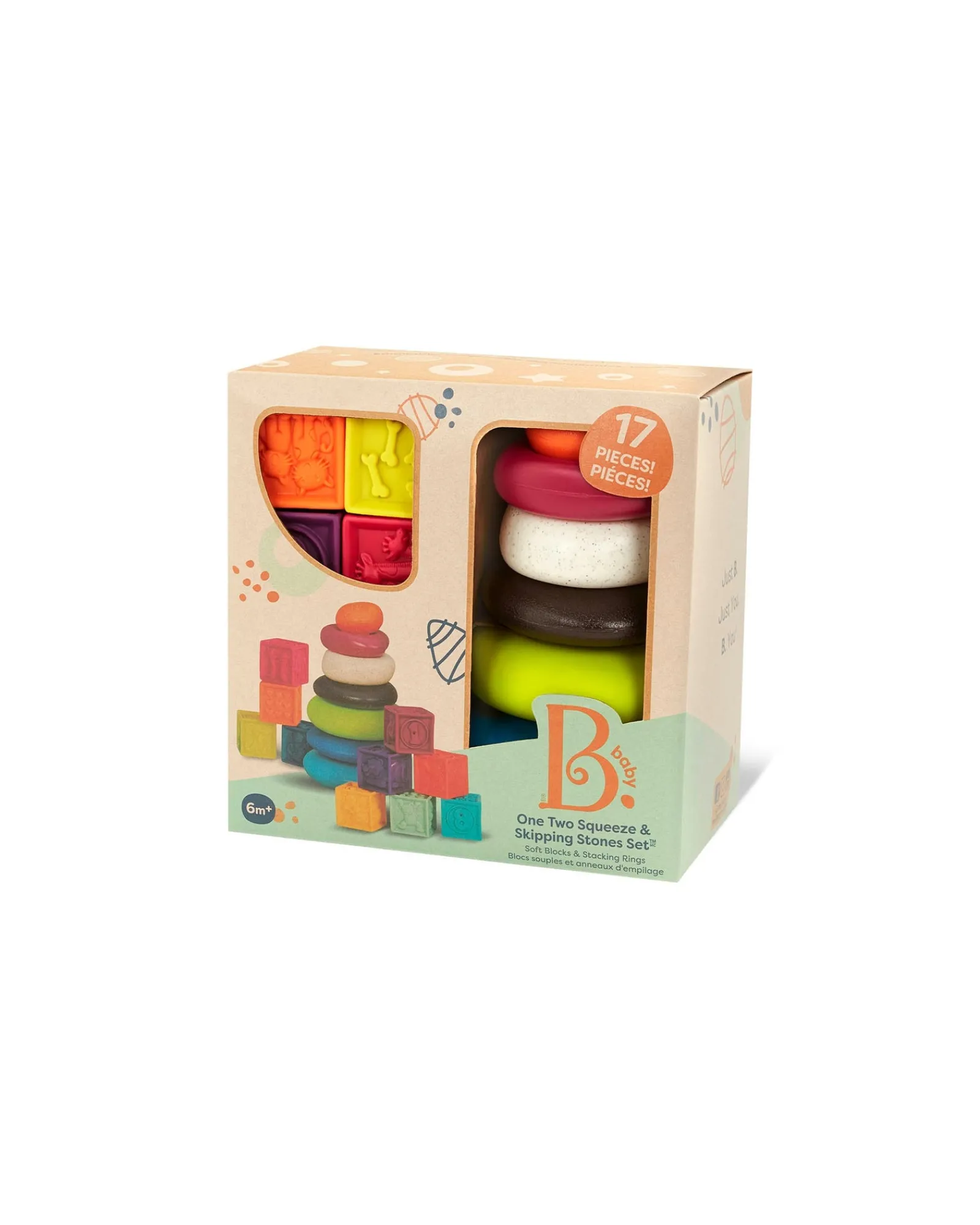 B. Soft Blocks And Stacking Rings Hot
