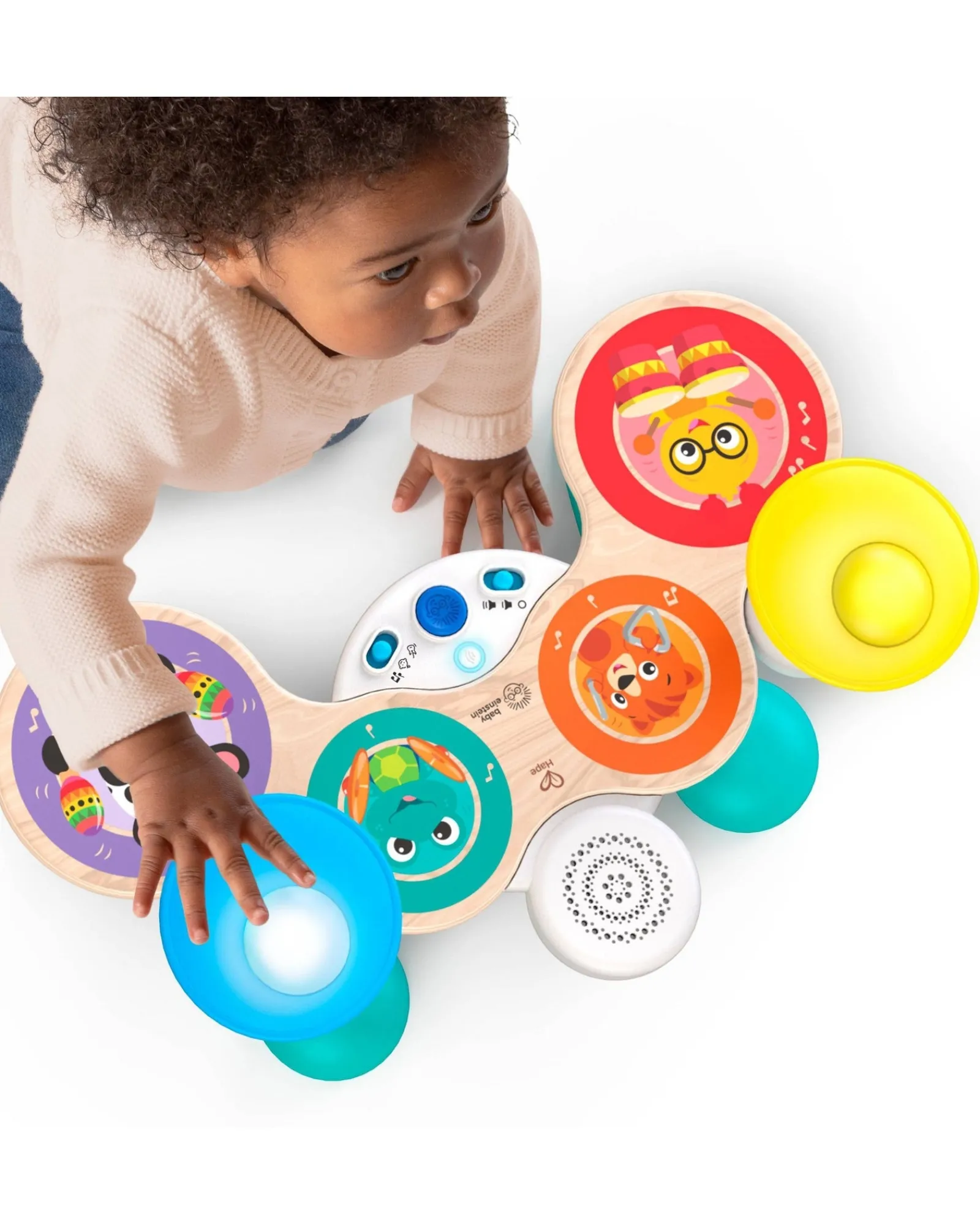 Baby Einstein Hape Together In Tune Drums Connected Magic Touch Drum Set Store