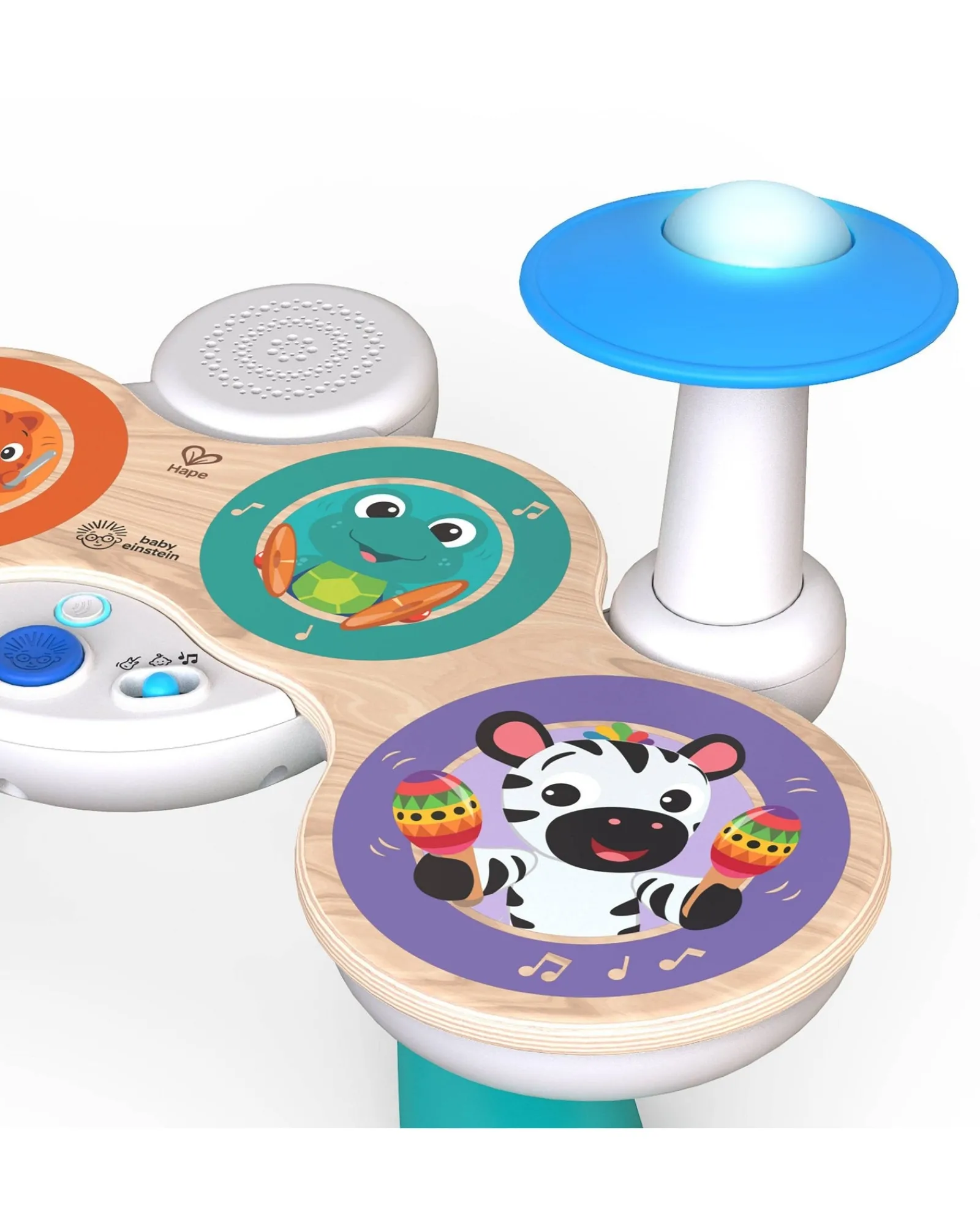 Baby Einstein Hape Together In Tune Drums Connected Magic Touch Drum Set Store