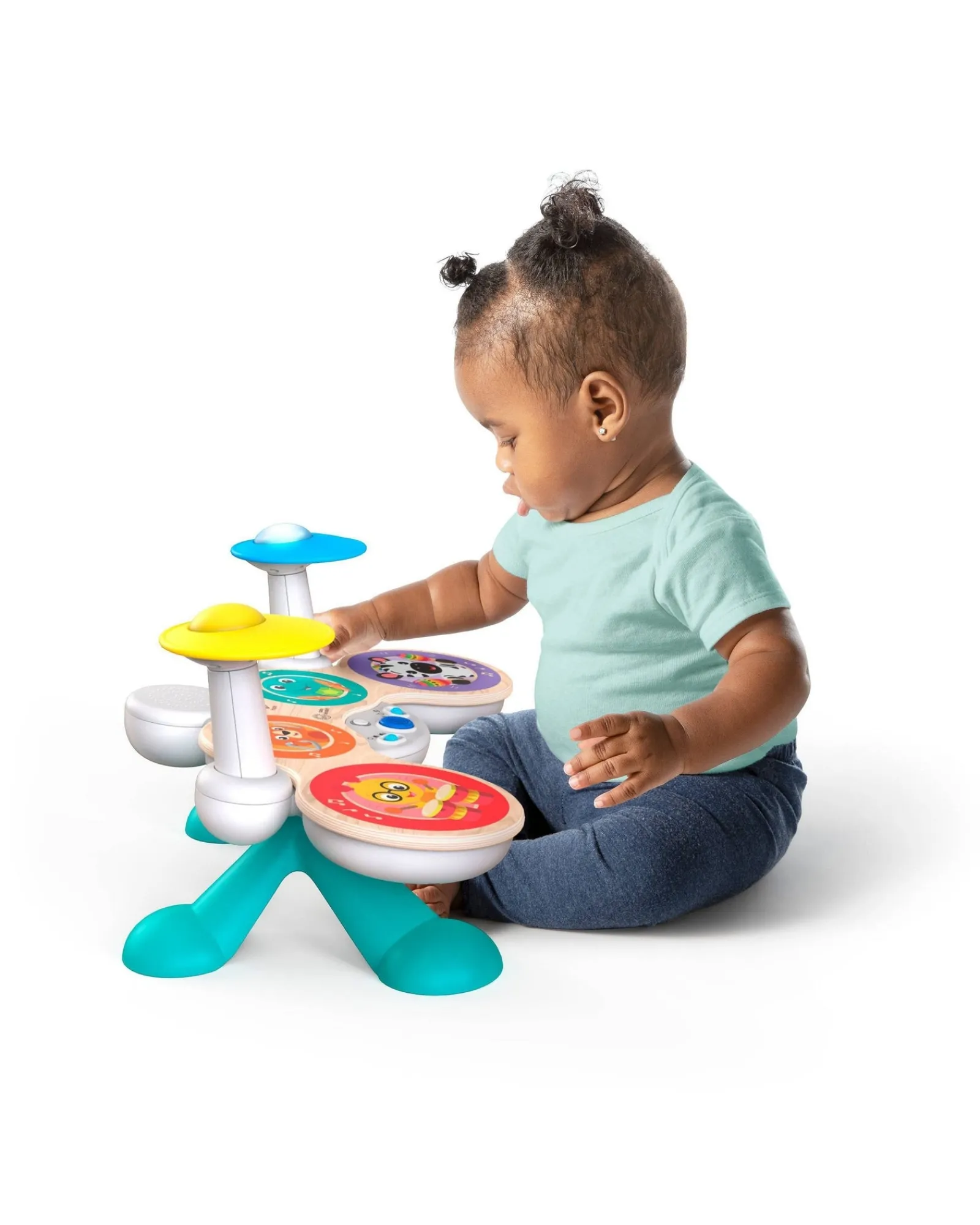 Baby Einstein Hape Together In Tune Drums Connected Magic Touch Drum Set Store