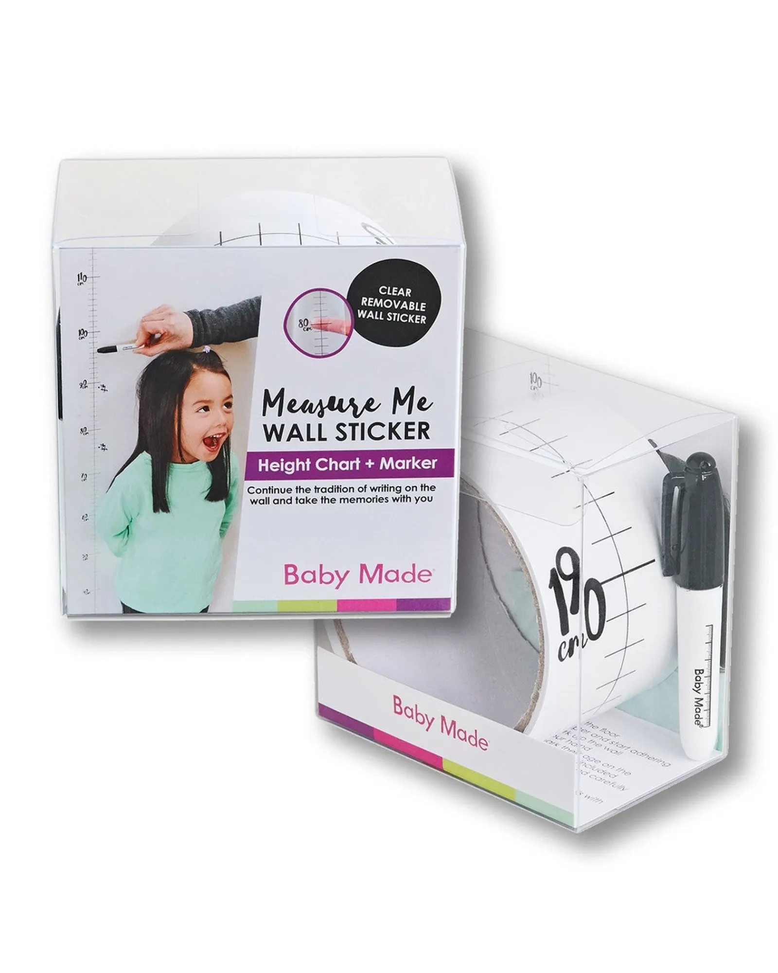 Baby Made Measure Me Wall Sticker Best Sale
