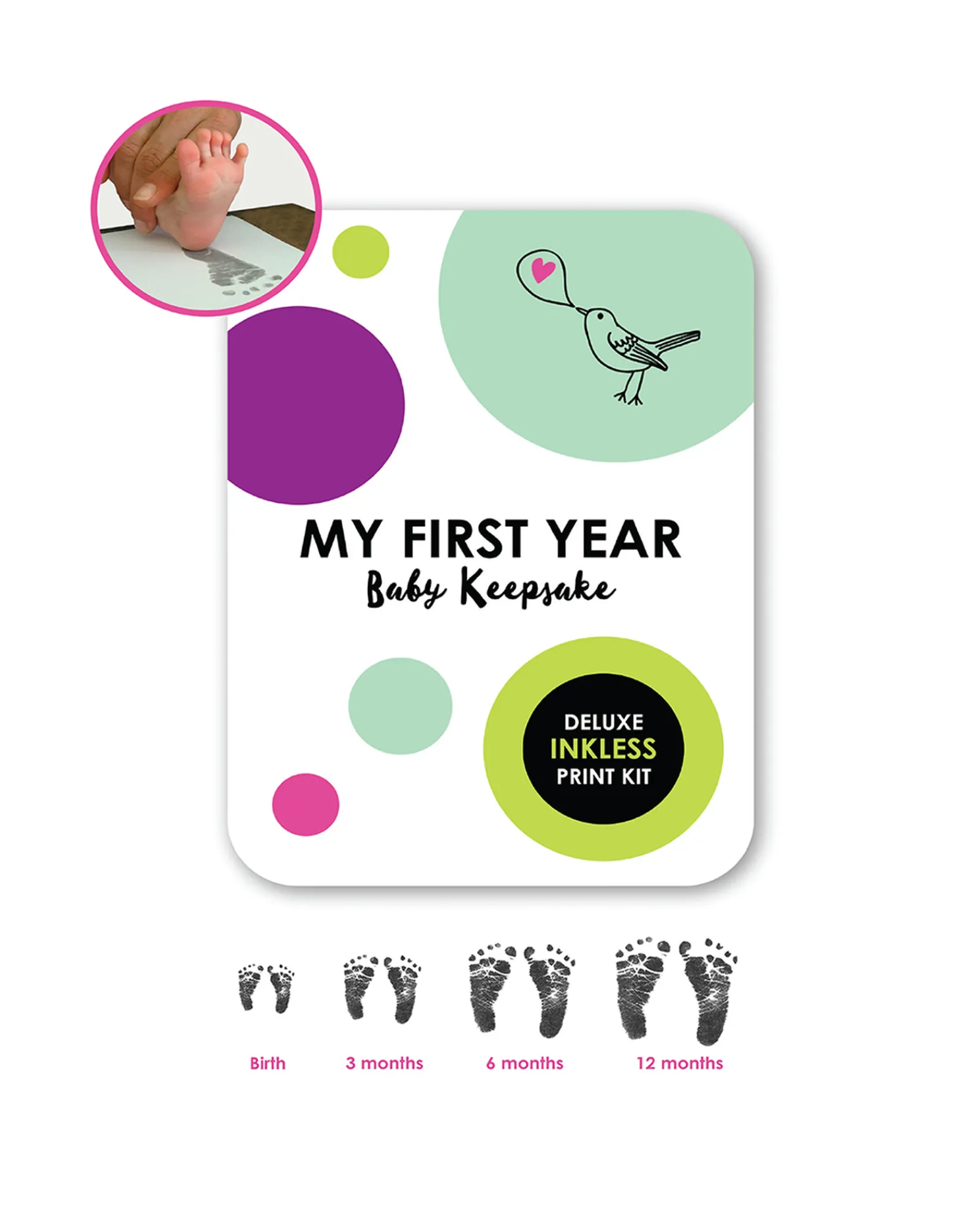 Baby Made My First Year Deluxe Inkless Print Kit Cheap