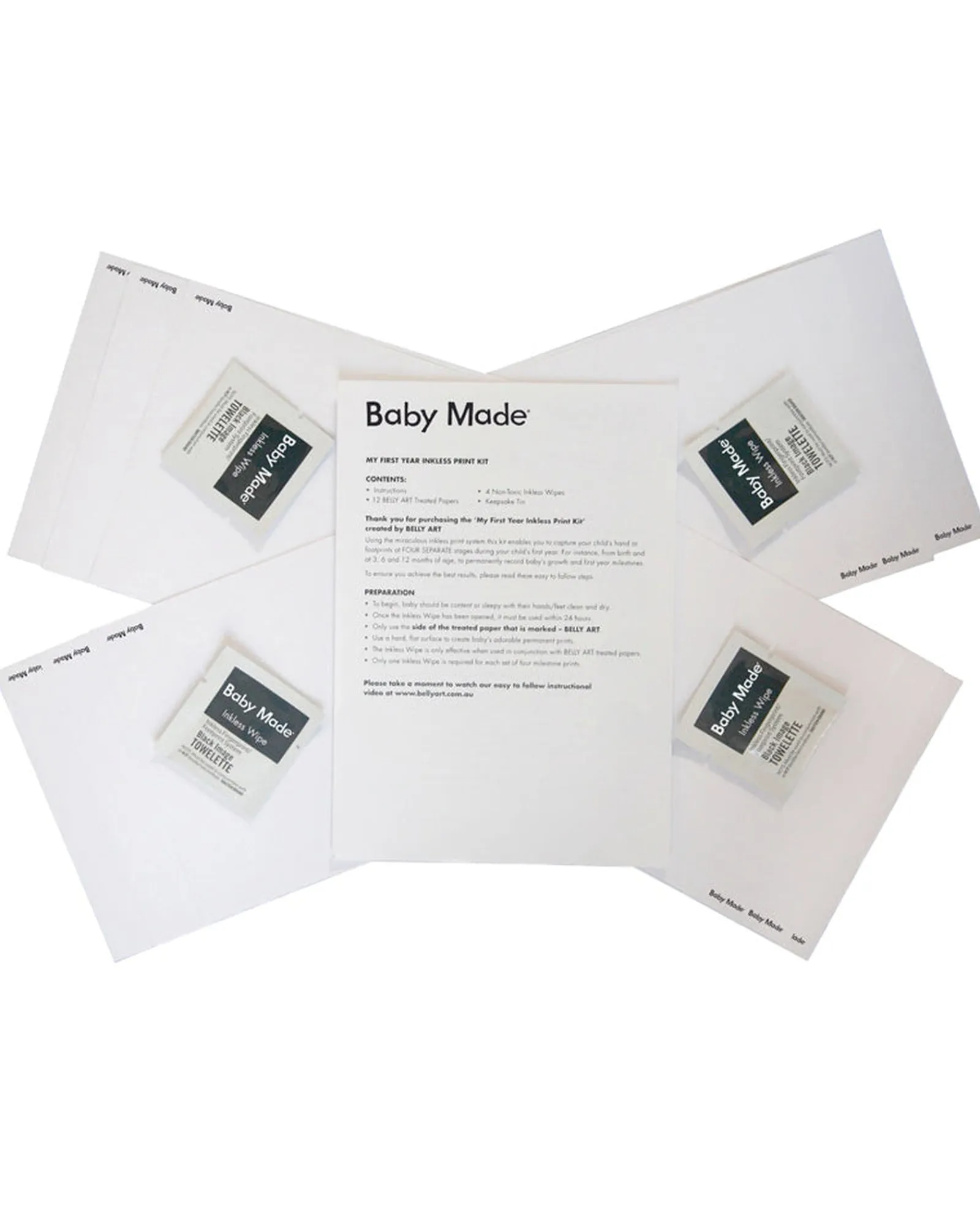Baby Made My First Year Deluxe Inkless Print Kit Cheap