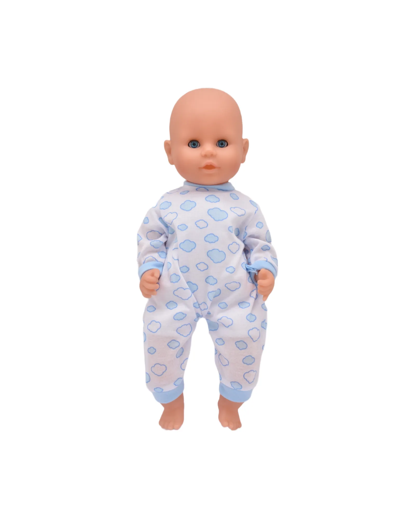 Bambini Blue Clouds Romper Fashion