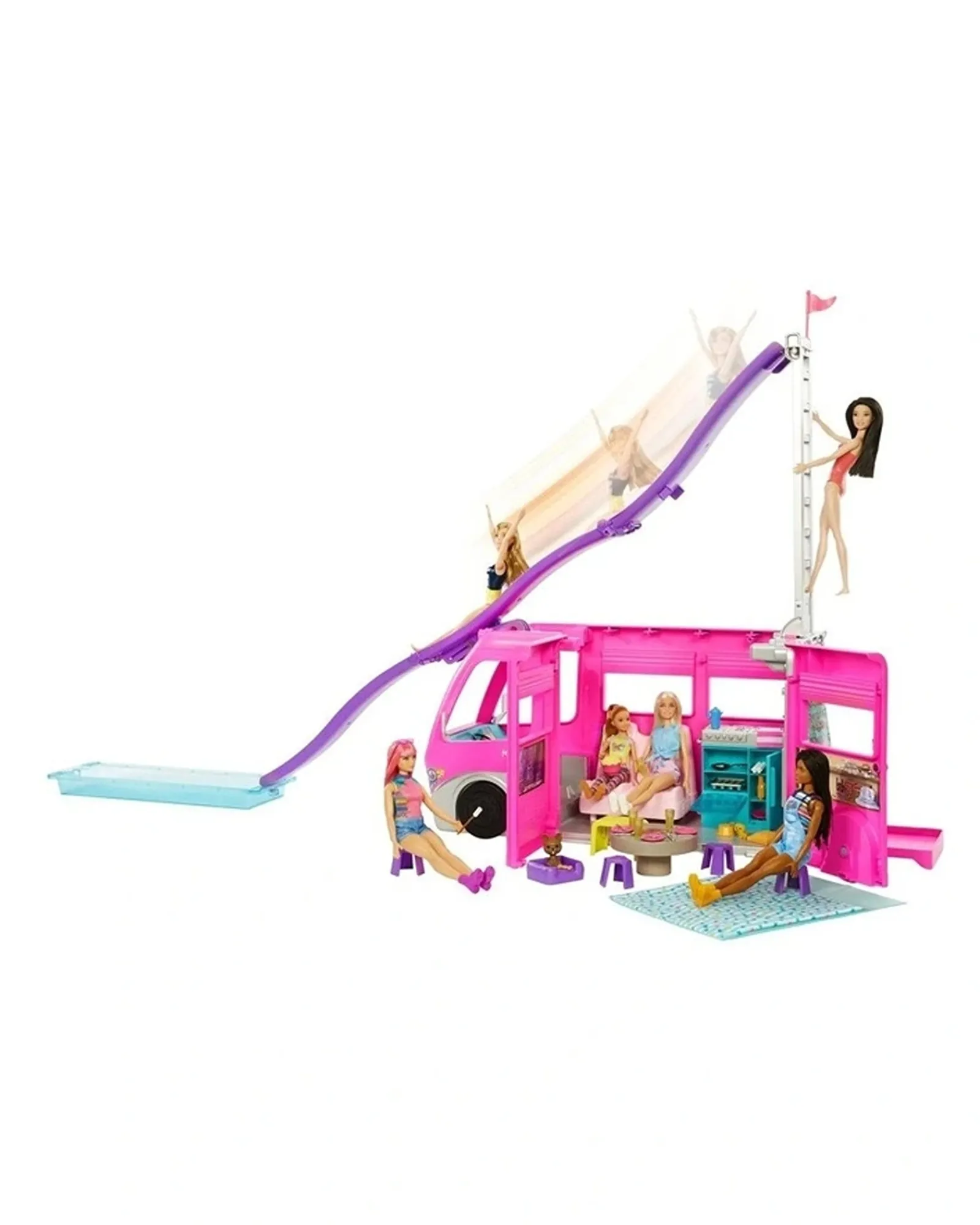 Barbie Dream Camper Vehicle Playset Fashion
