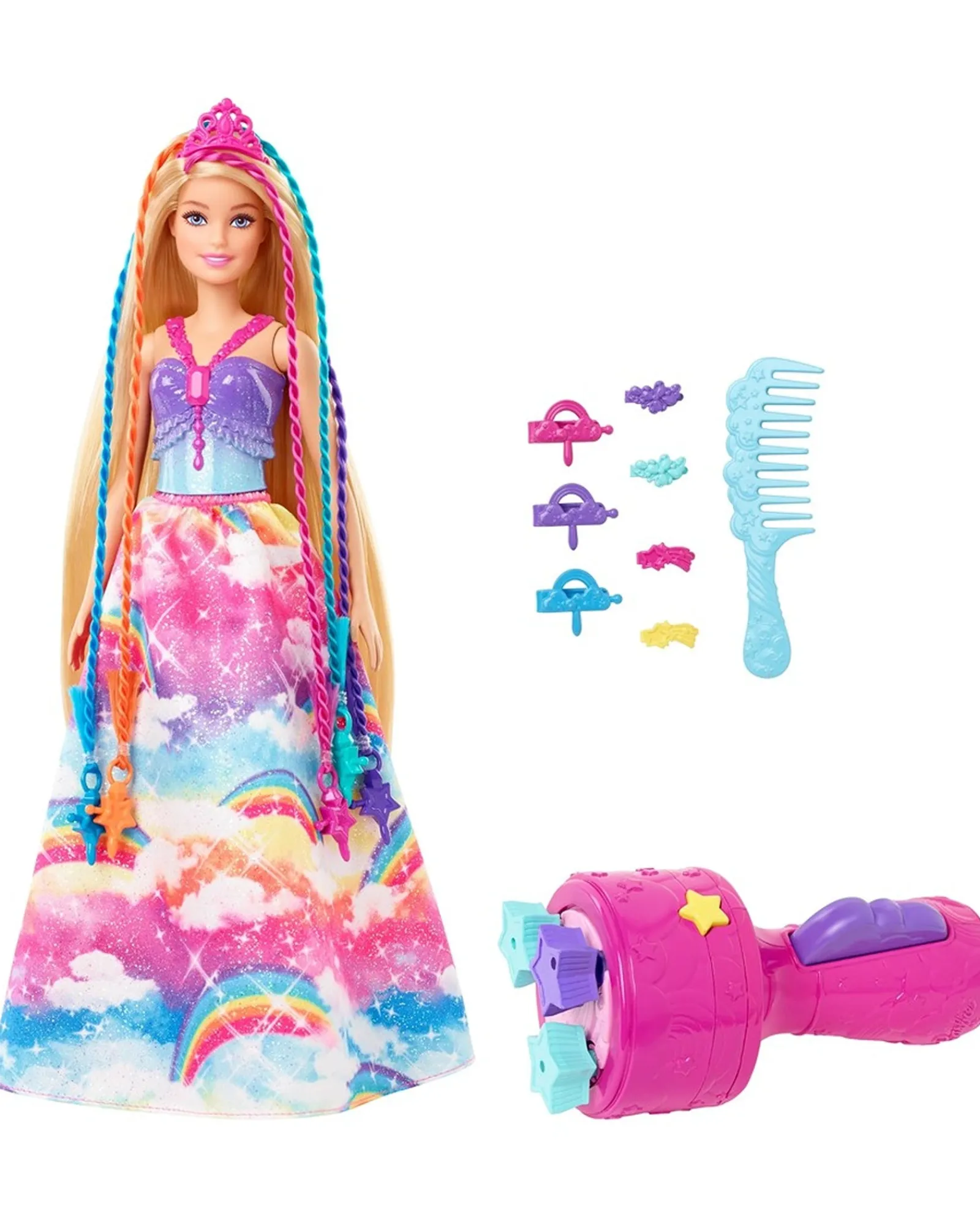 Barbie Dreamtopia Twist N Style Doll And Accessories Clearance