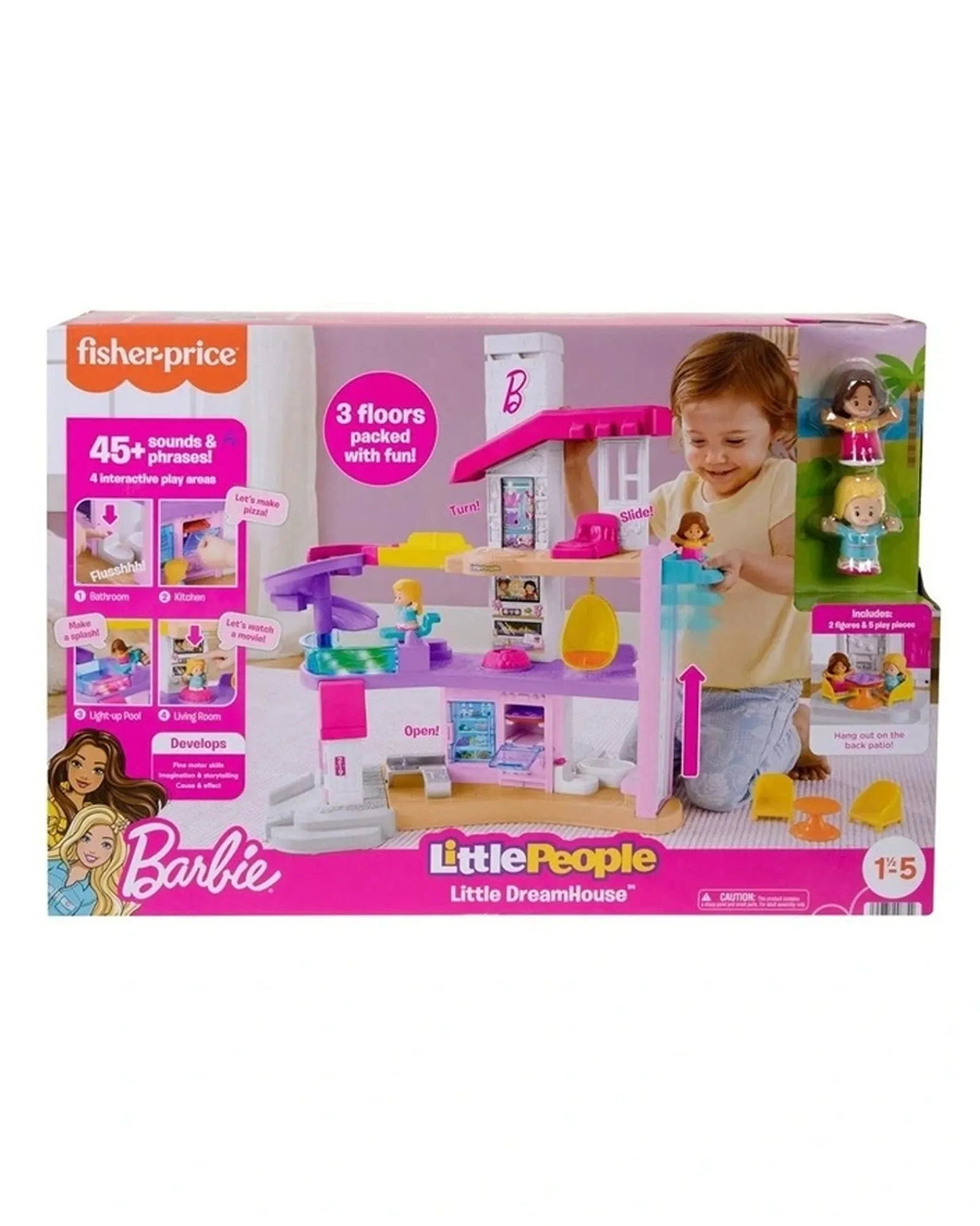 Fisher Price Barbie Little Dreamhouse By Little People Cheap