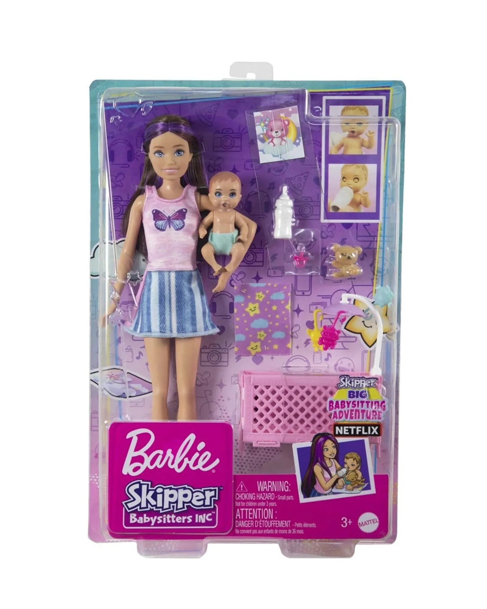 Barbie Skipper Babysitters Inc Dolls And Playset Fashion