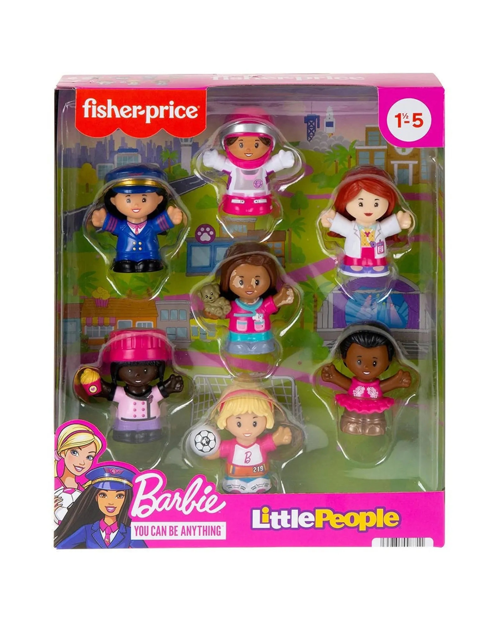 Fisher Price Barbie You Can Be Anything Figure Pack By Little People Cheap
