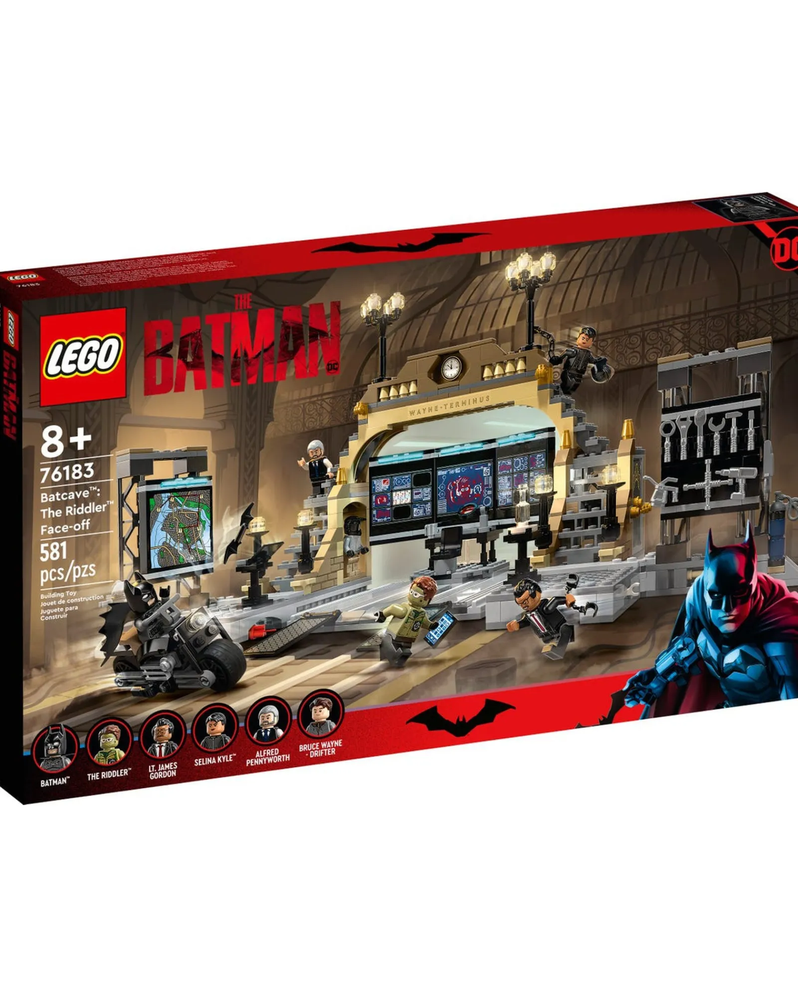 LEGO Super Heroes 76183 Batcave The Riddler Faceoff Cheap