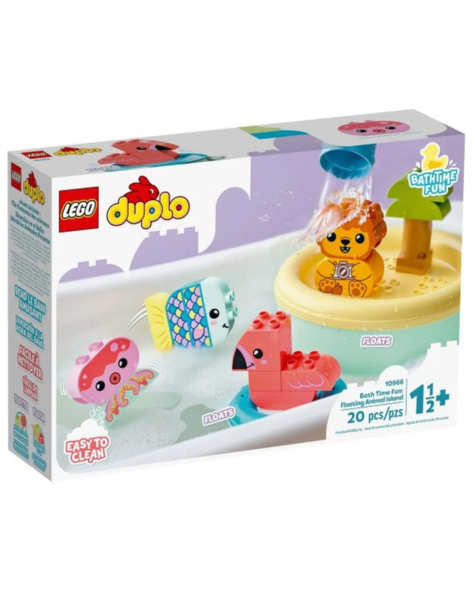 LEGO Duplo 10966 Bath Time Fun Floating Animal Island Hot