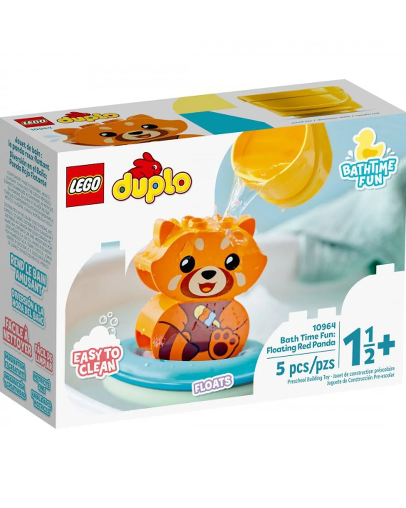 LEGO Duplo 10964 Bath Time Fun Floating Red Panda Outlet