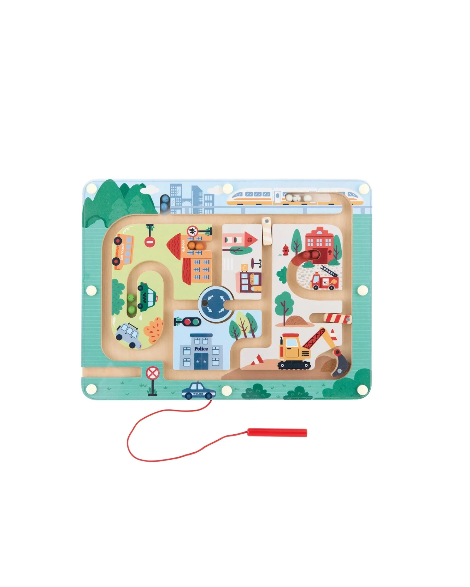 Bello Magnetic Vehicle Maze Online