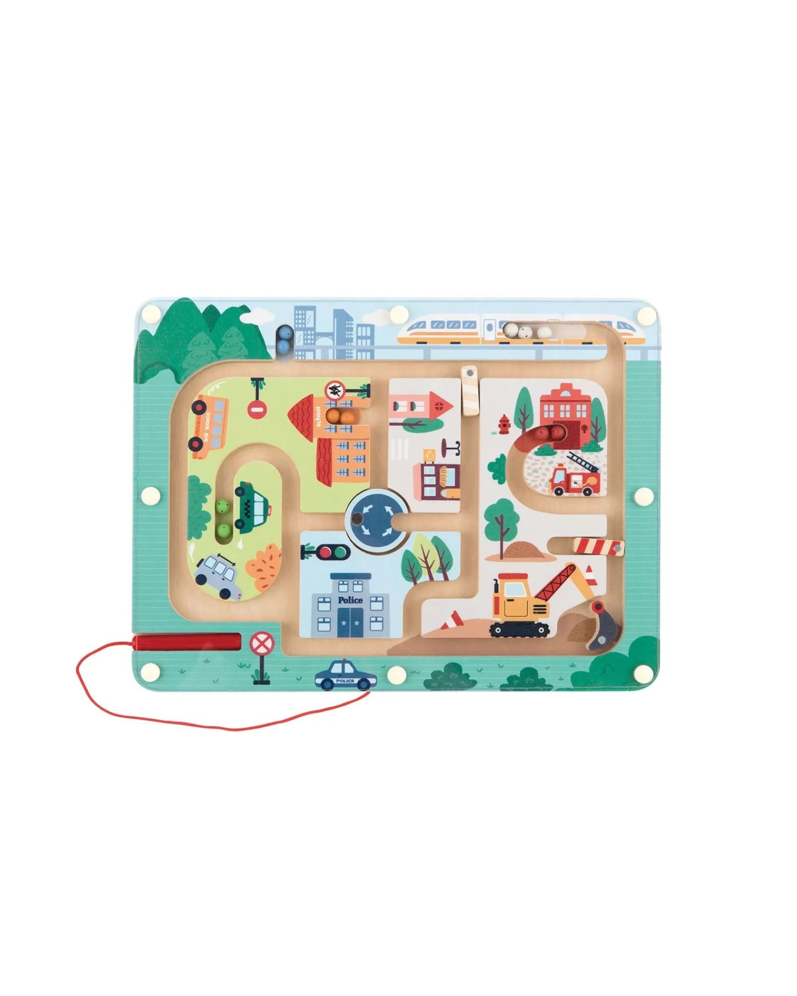 Bello Magnetic Vehicle Maze Online