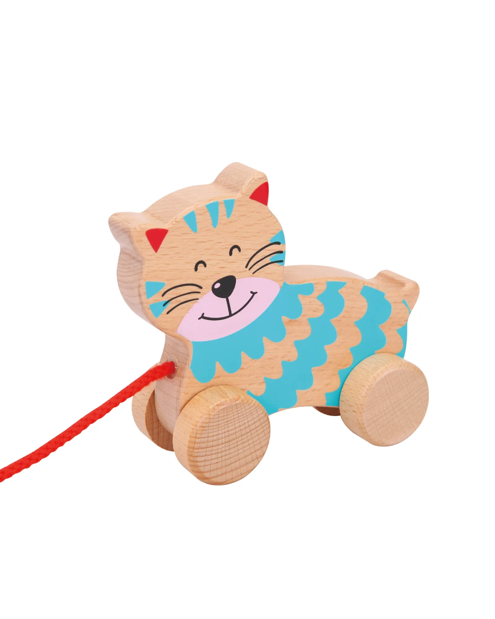 Bello Pull Along Cat Fashion
