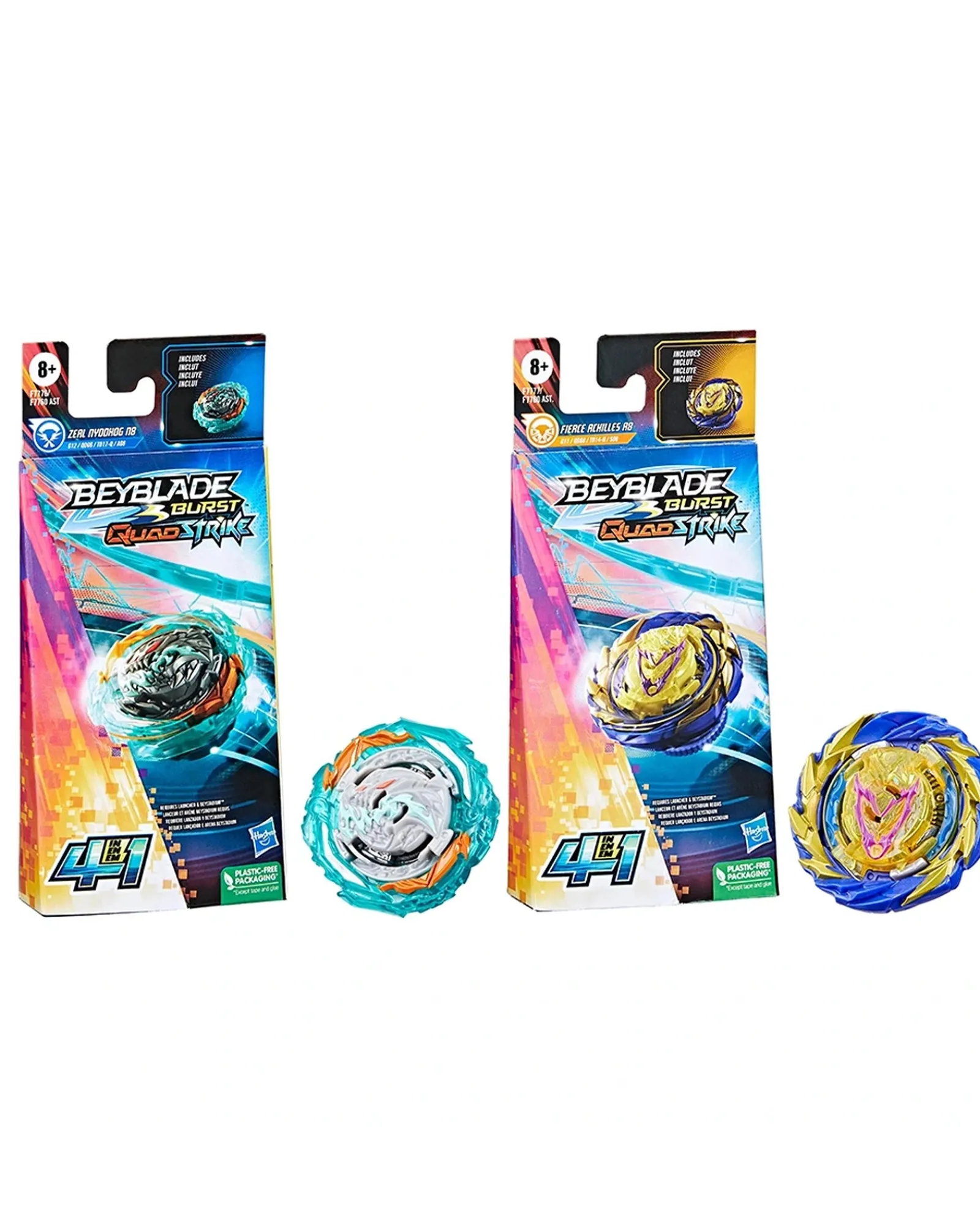 Beyblade Burst Quadstrike Single Pack - Assorted Clearance