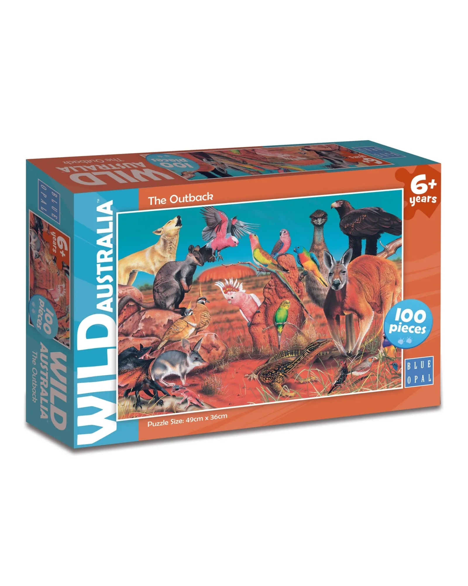 Blue Opal 100Pc The Outback Puzzle Shop