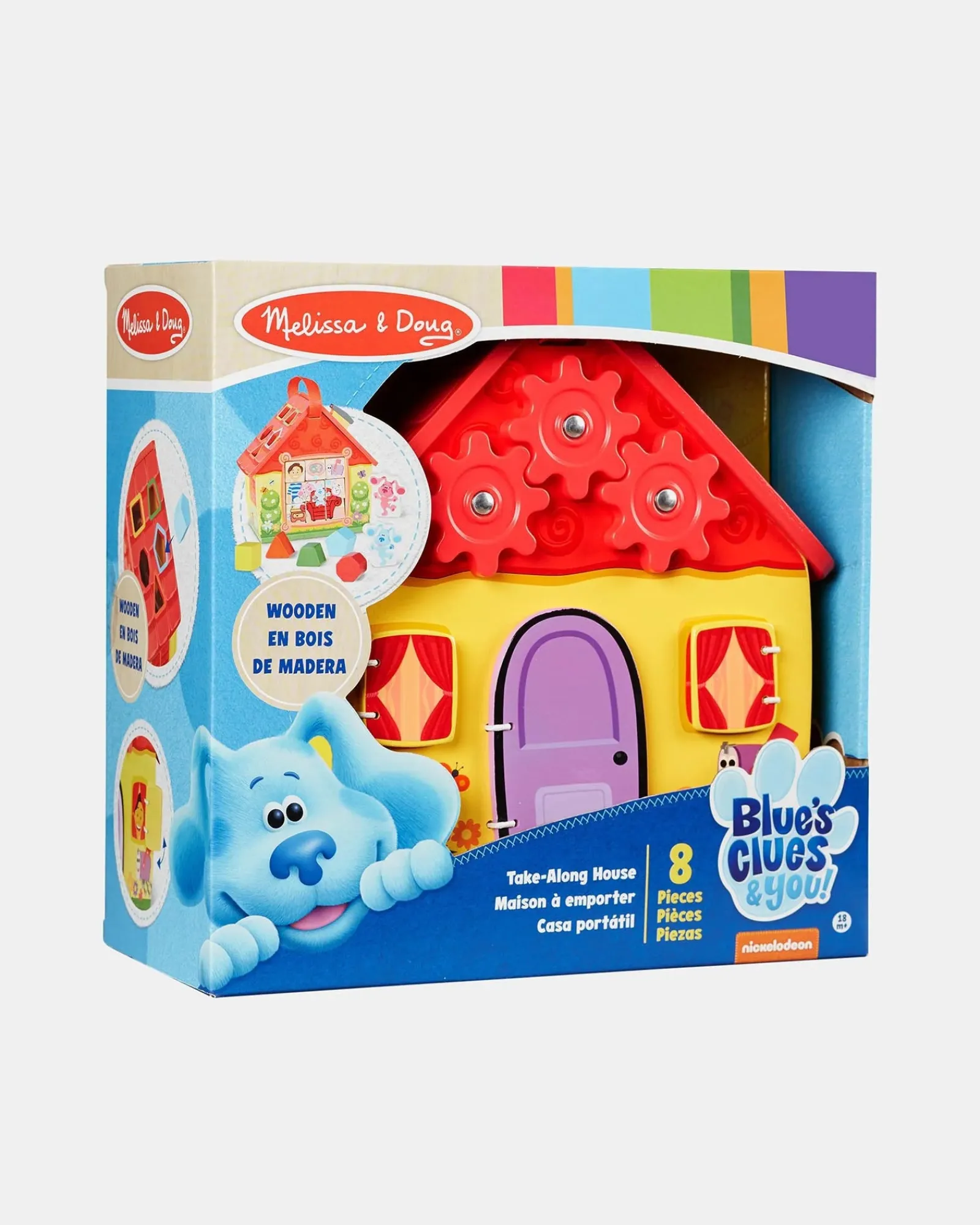Melissa and Doug Blues Clues You Wooden Takealong House Best Sale