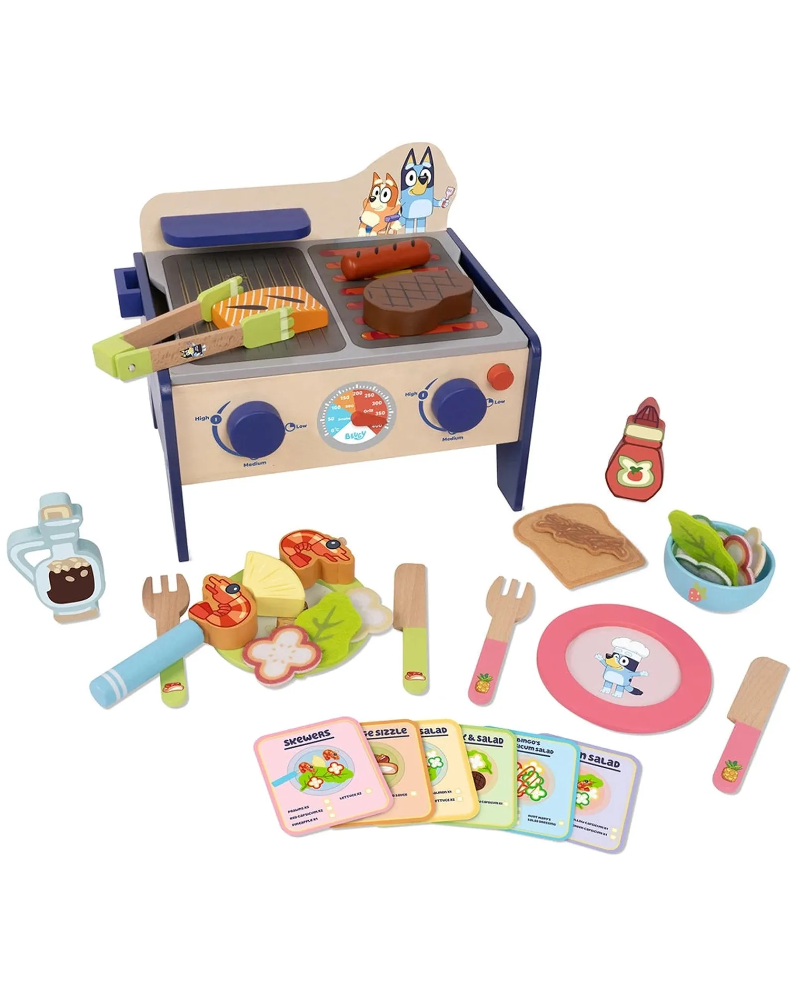 Bluey Bbq And Salad Set Shop
