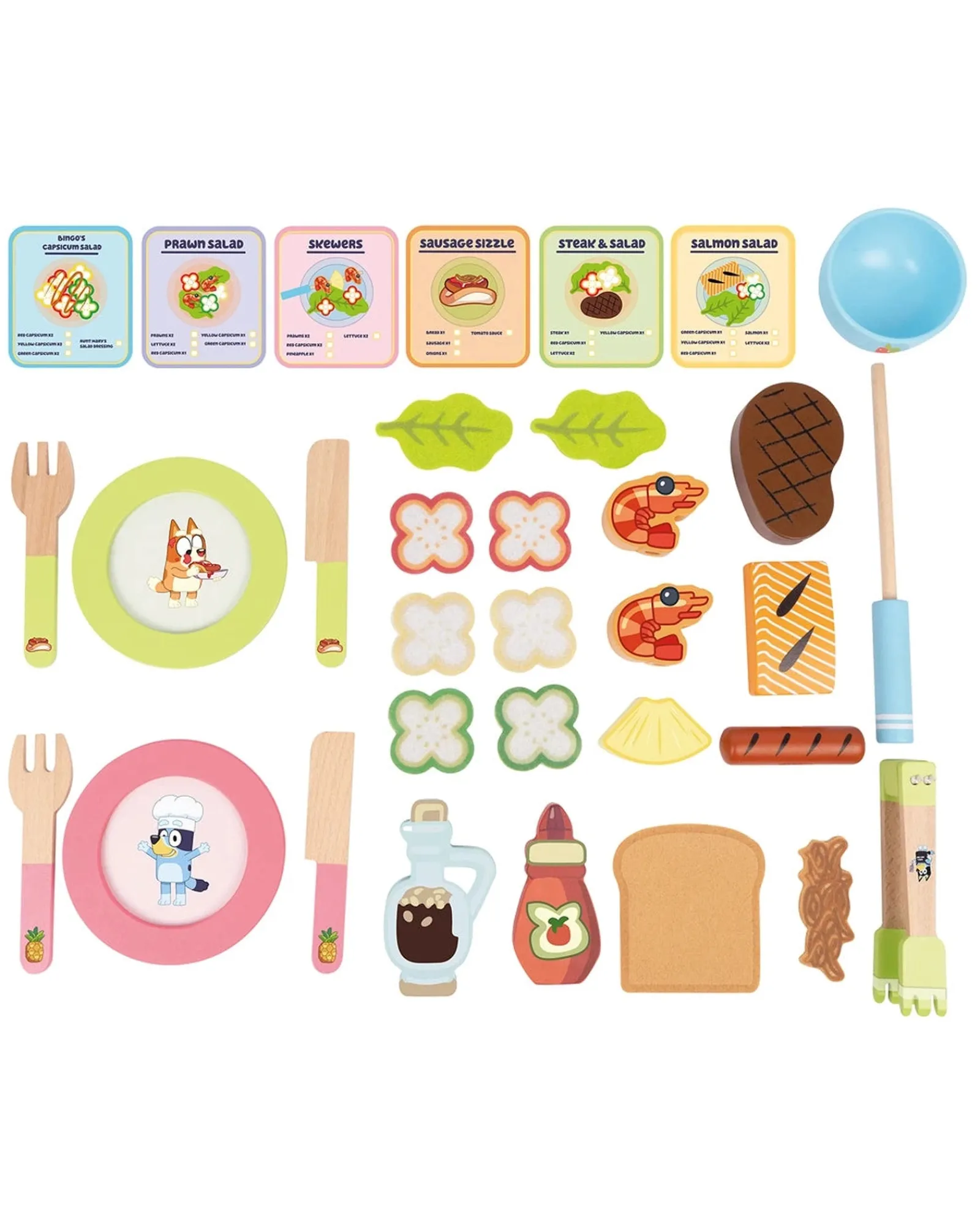 Bluey Bbq And Salad Set Shop