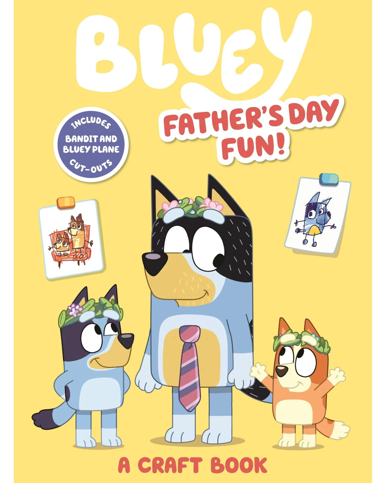 Penguin Bluey Fathers Day Fun Craft Book Board Book Discount