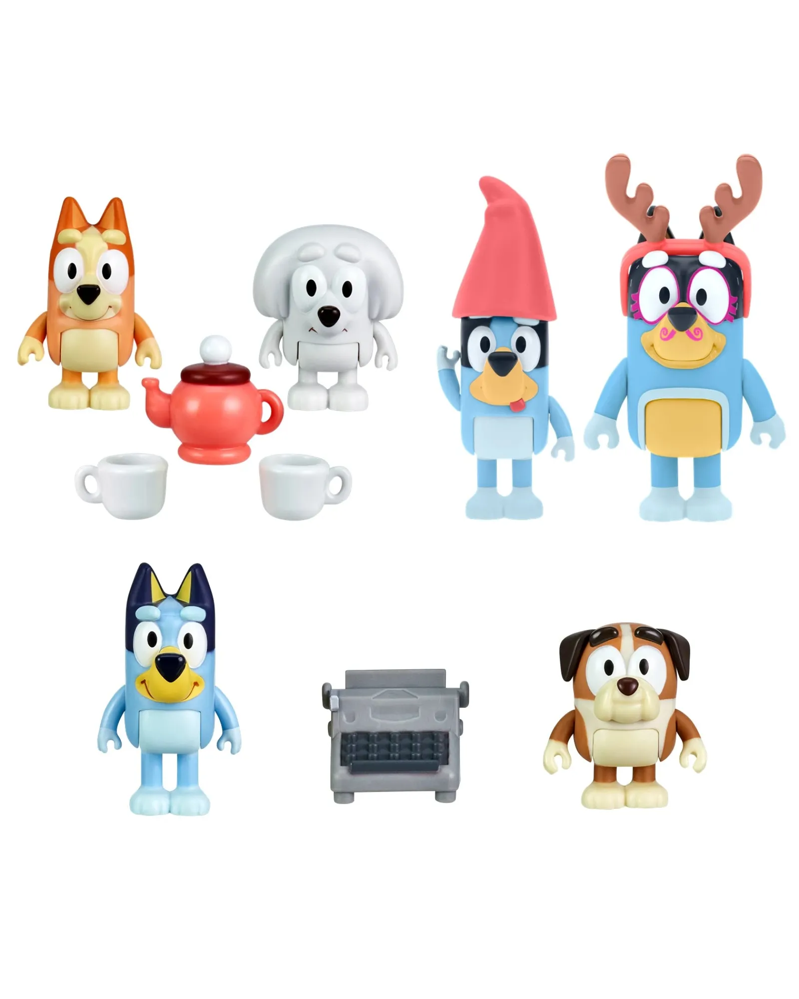 Bluey S8 Figure 2Pk Assorted Clearance