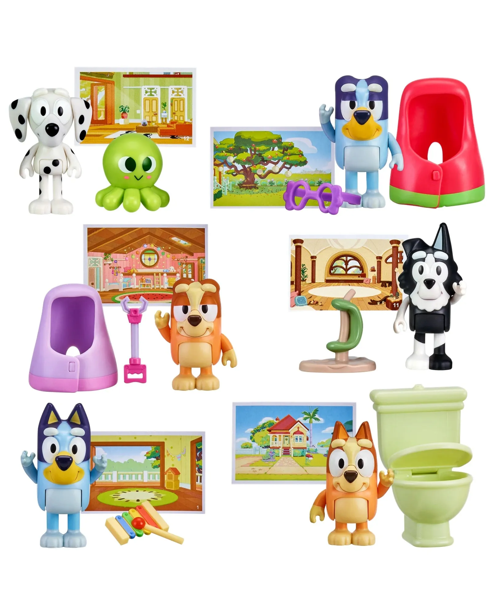 Bluey S9 Story Starter Single Pack Assorted Clearance