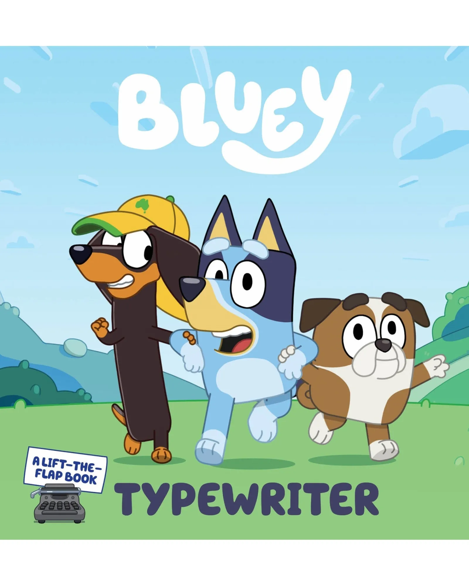 Penguin Bluey Typewriter Board Book Clearance