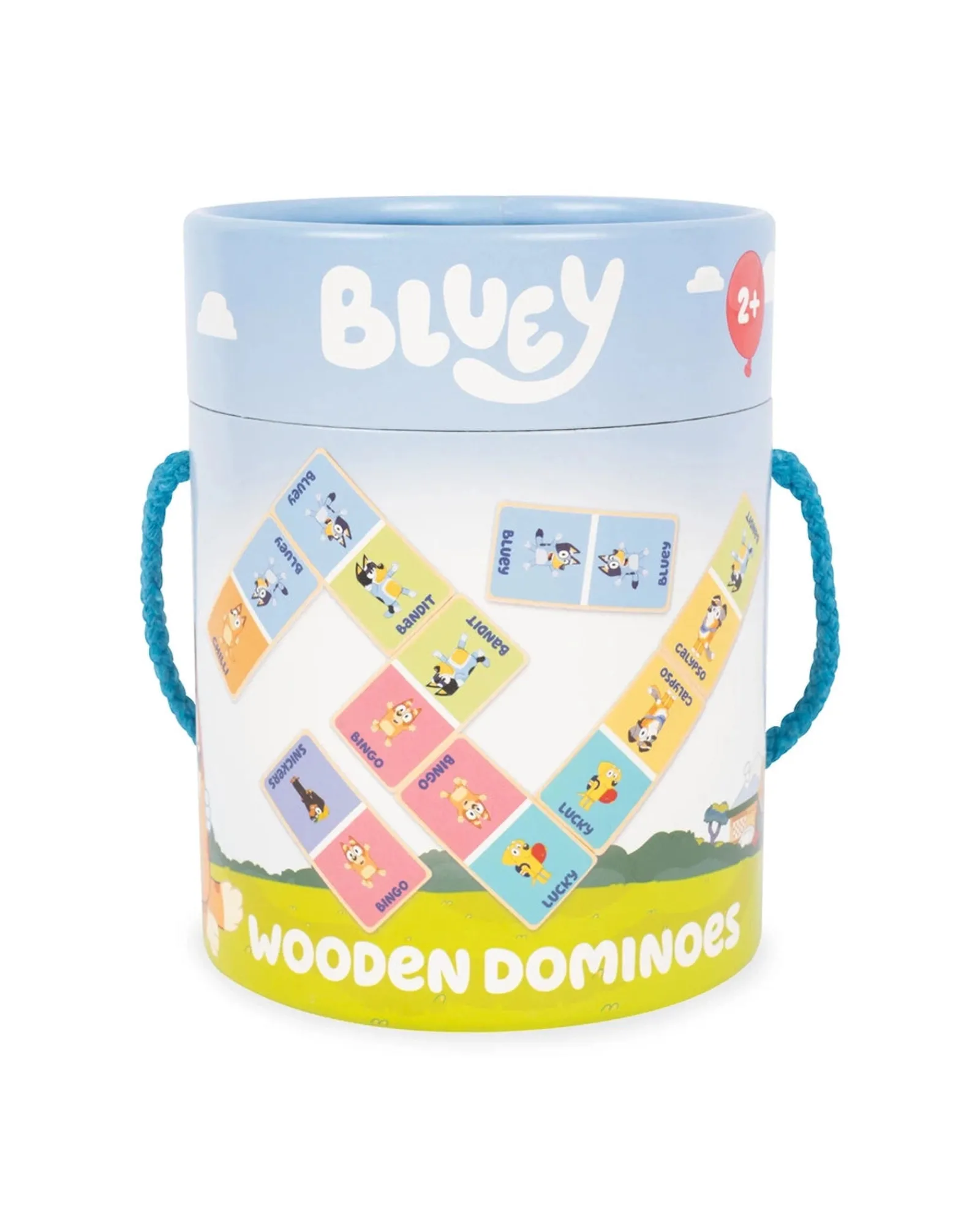 Bluey Wooden Dominoes Set Outlet