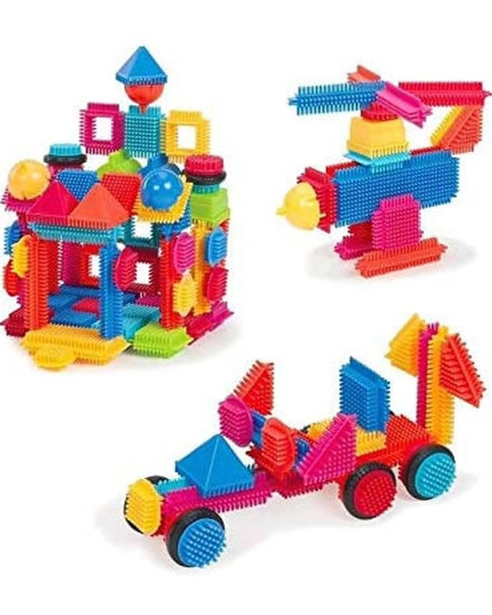 Bright Child Bristle Blocks 112 Pc New