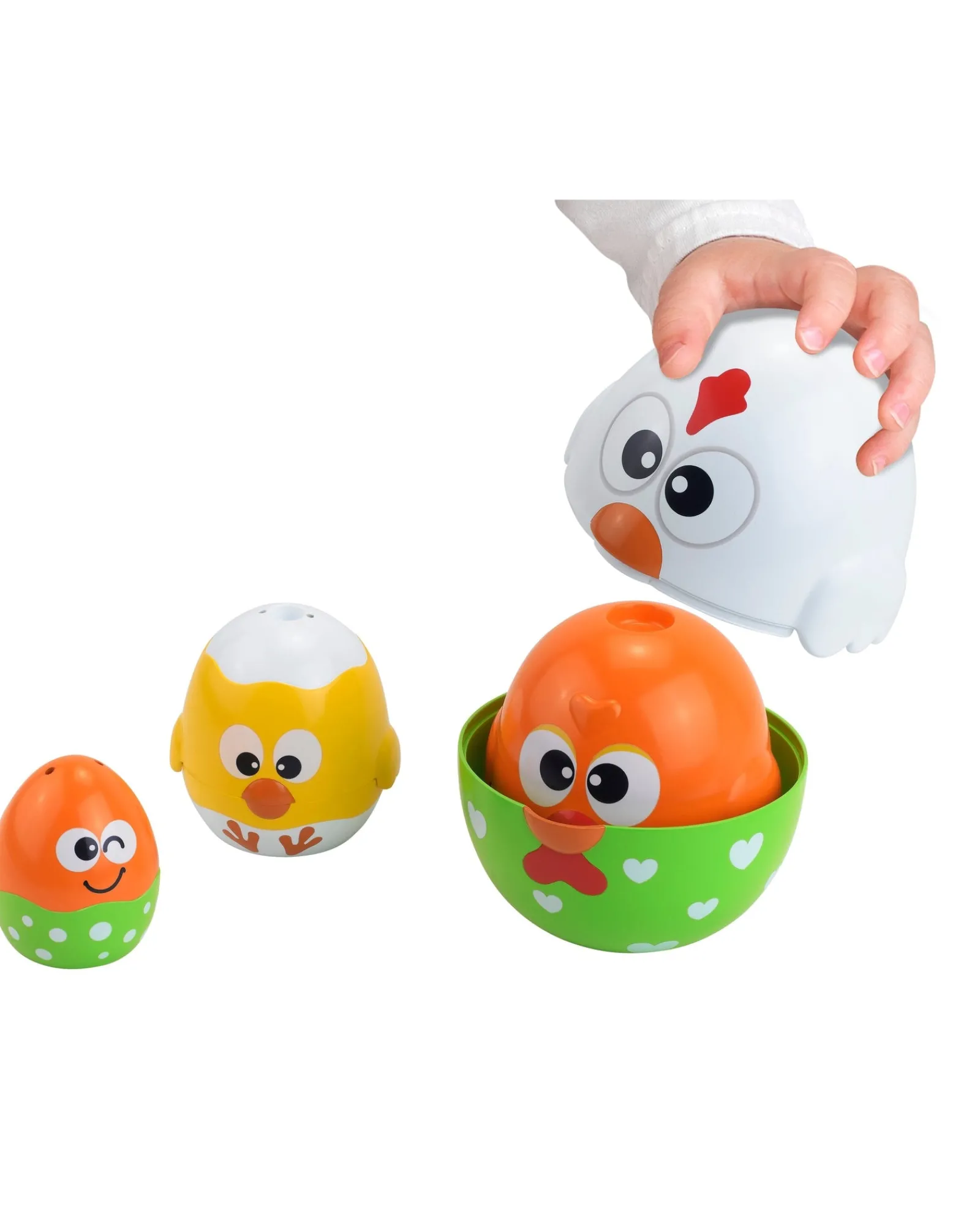 Bright Child Chicken Egg Stacking Cup New