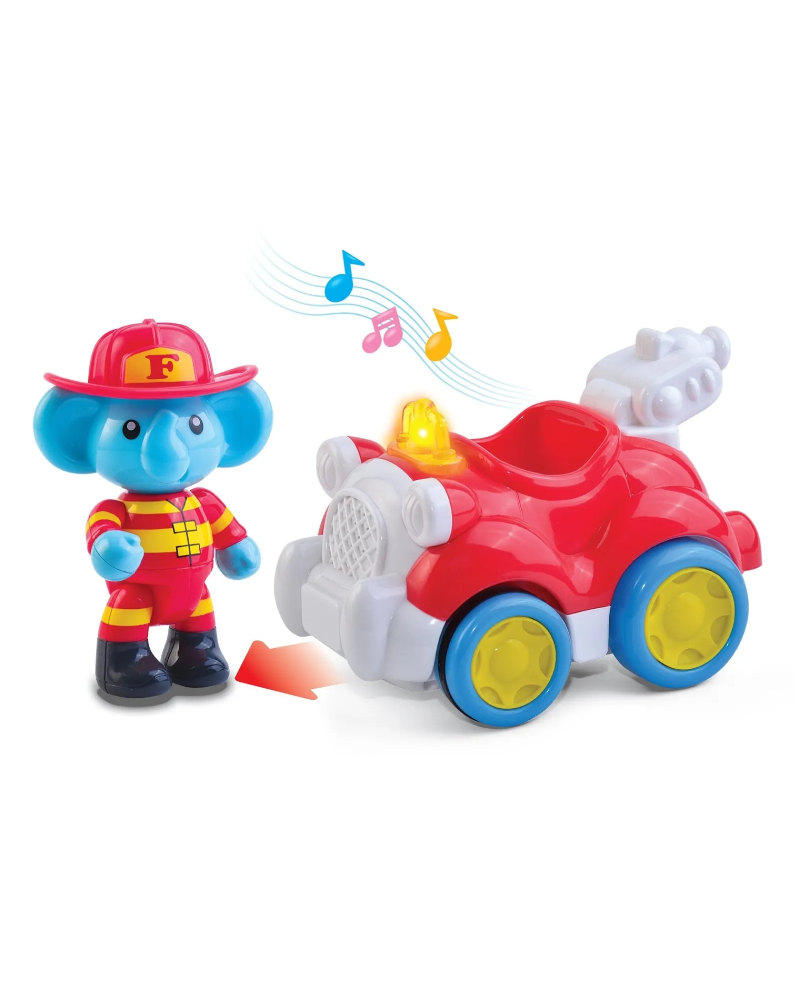 Bright Child Musical Motor Vehicle Fire Engine Discount
